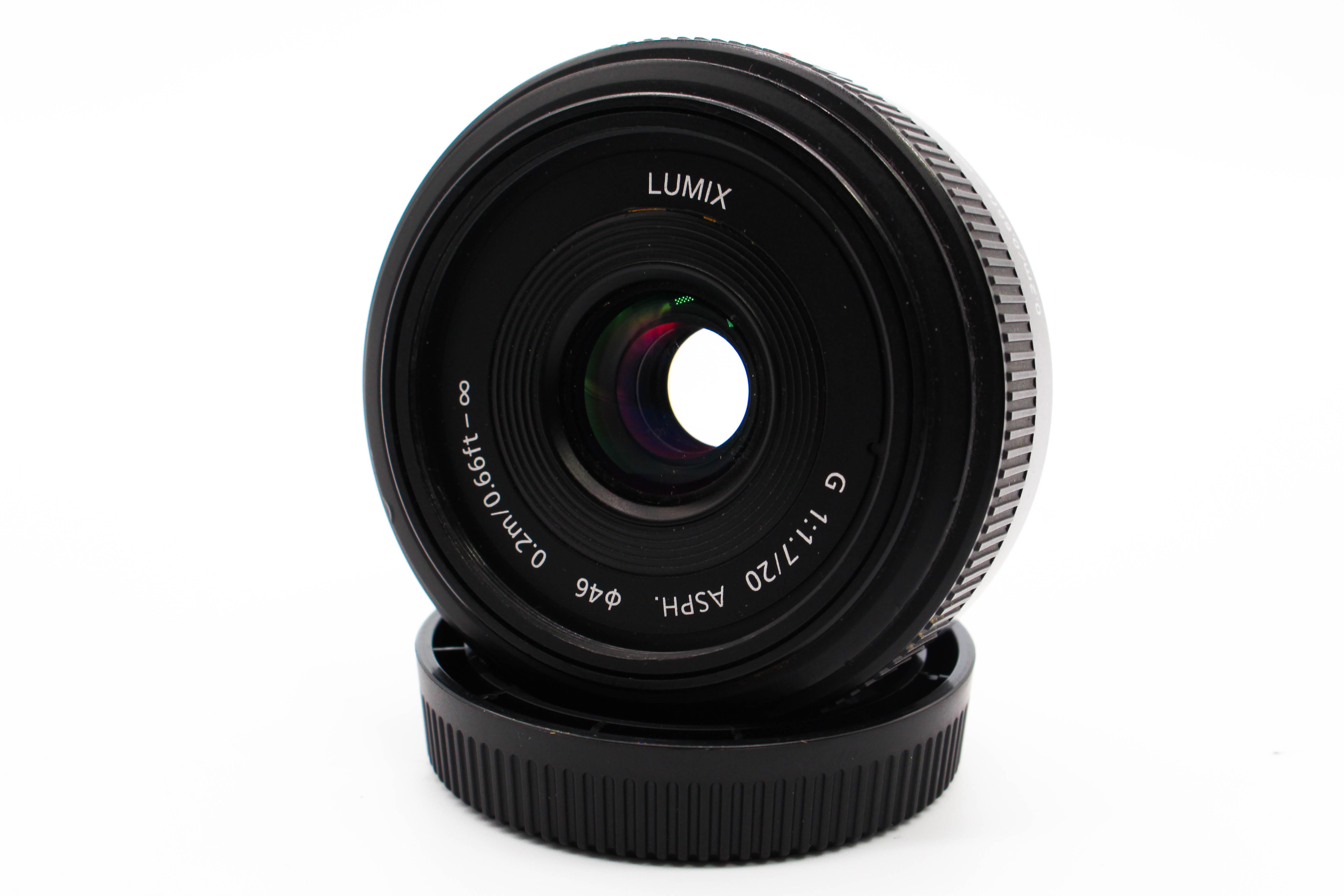 Panasonic Lumix G H-H020 20mm F/1.7 Micro Four Thirds ASPH. Prime Lens - Tested Good