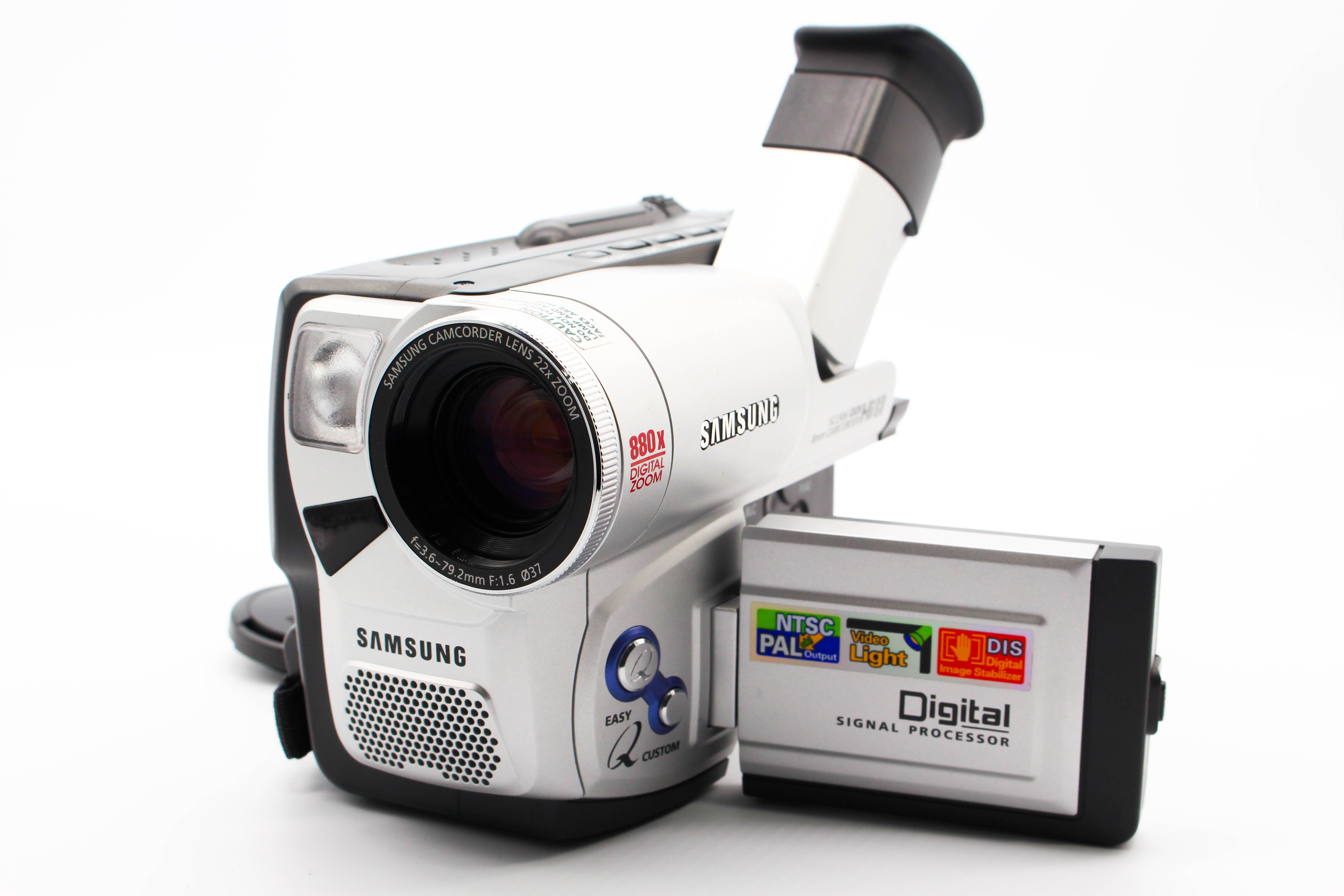 Samsung SCL906 NTSC Hi8 8mm Handycam Camera Analog Video Camcorder - Tested Bundle Excellent