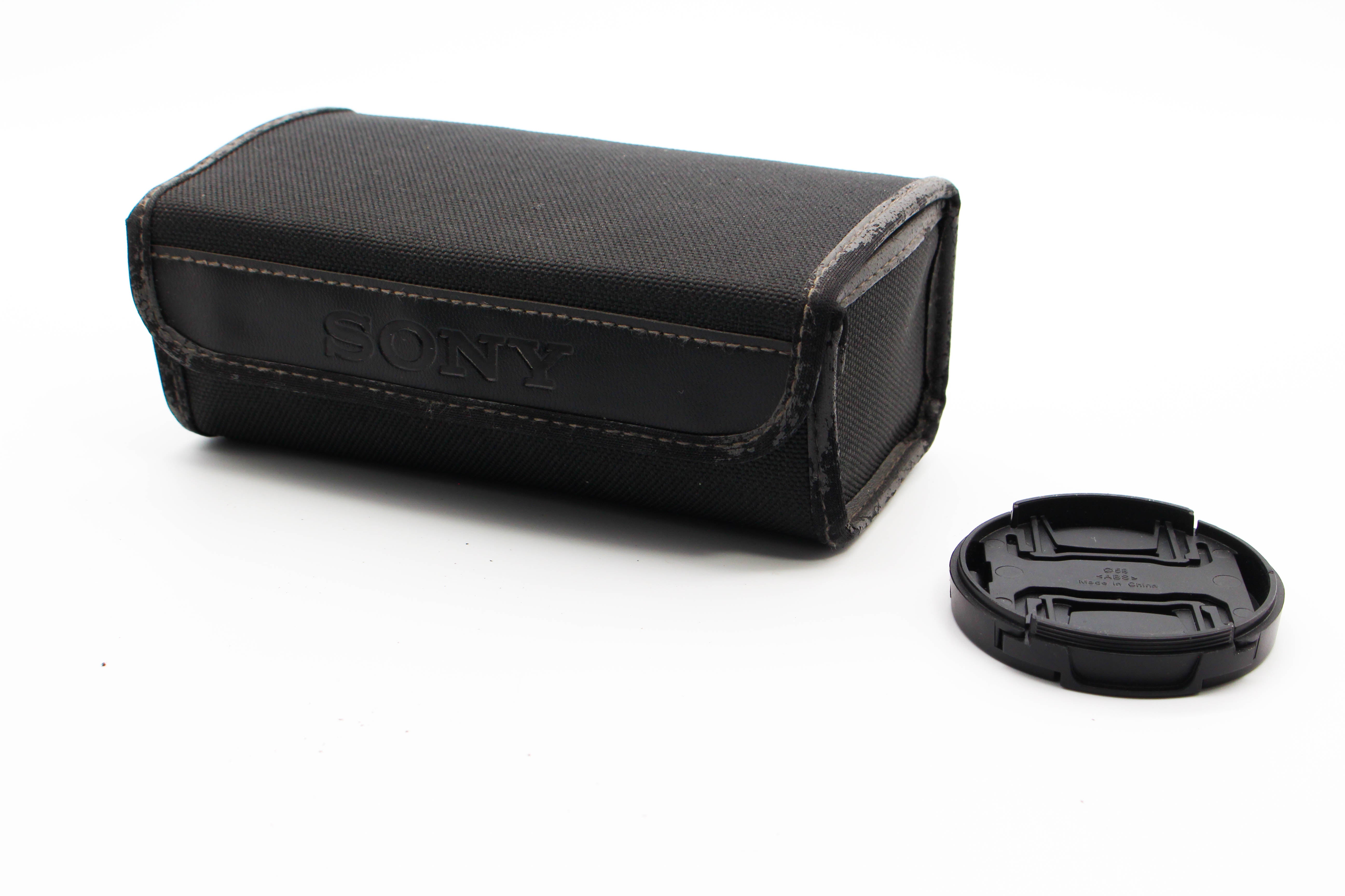 Sony Dual Lens Case Bag For Retro Camcorder Handycam Camera - Excellent