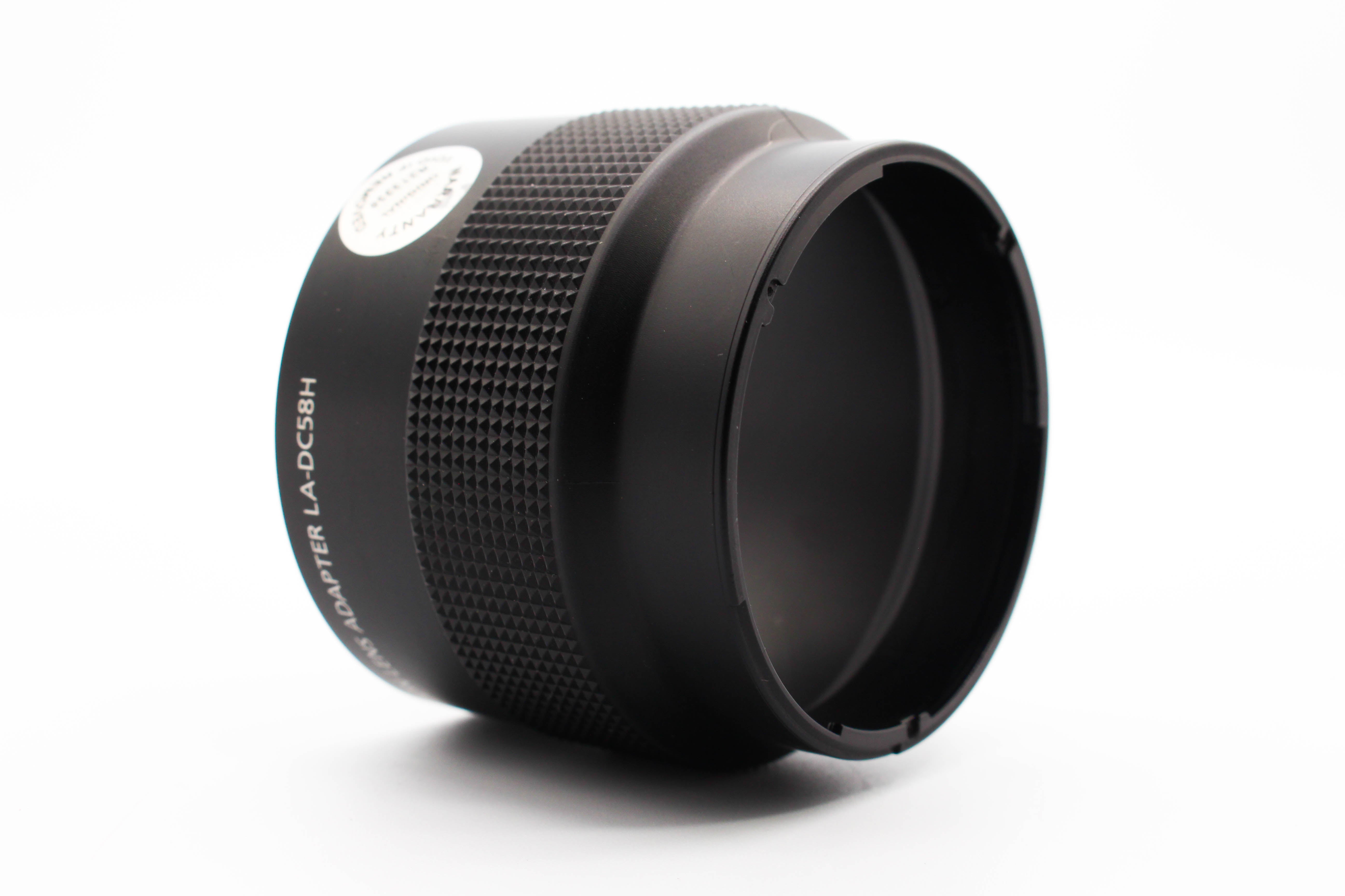 Canon LA-DC58H Conversion Lens Adapter For Powershot Models Black - Tested Excellent