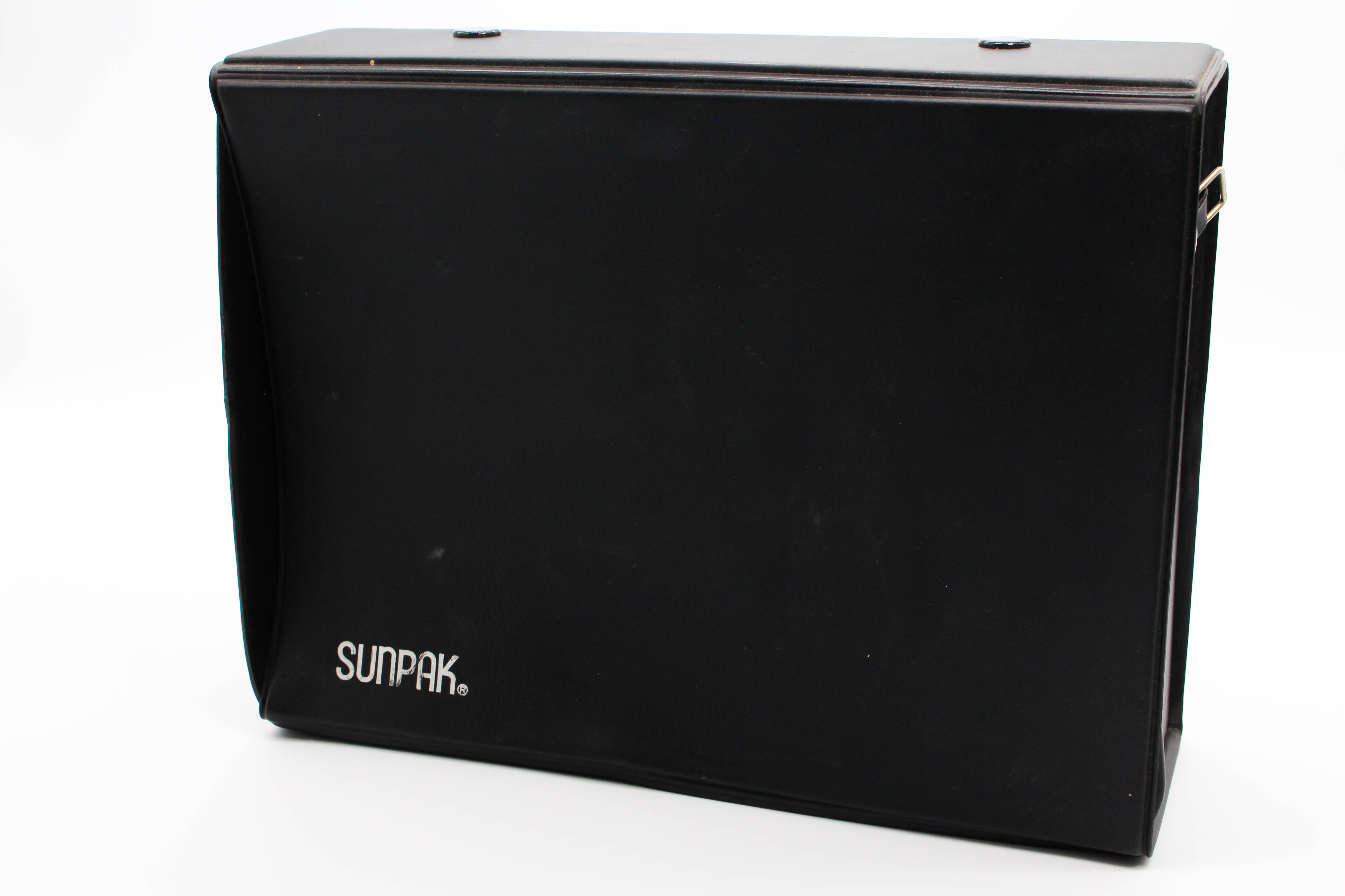 Sunpak Auto DX 12R Electronic Flash and Ring Kit For Vintage Film Photo Cameras - Tested Excellent