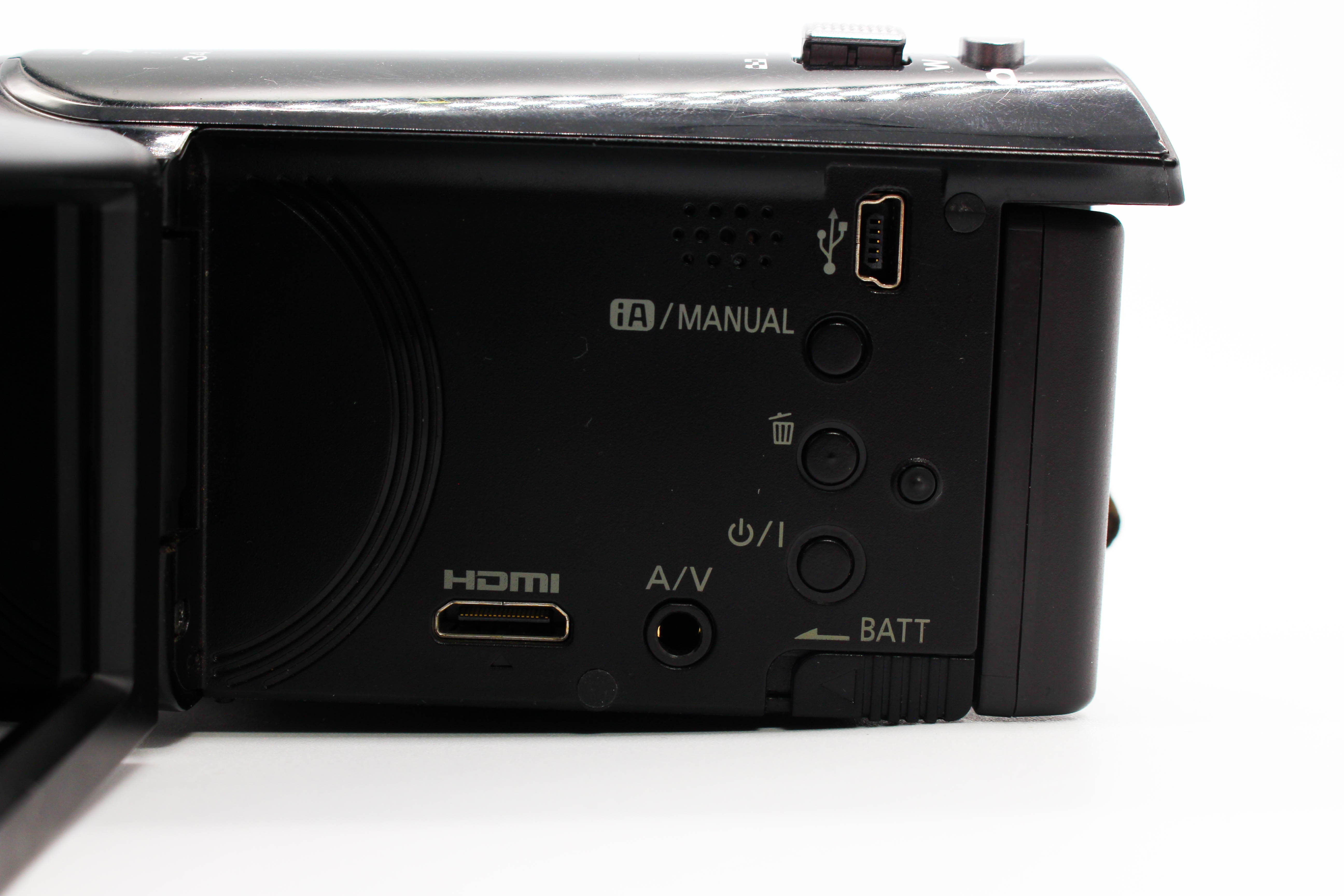 Panasonic HC-V110 HD SD Card Video Handycam Camcorder Camera - Tested Bundle