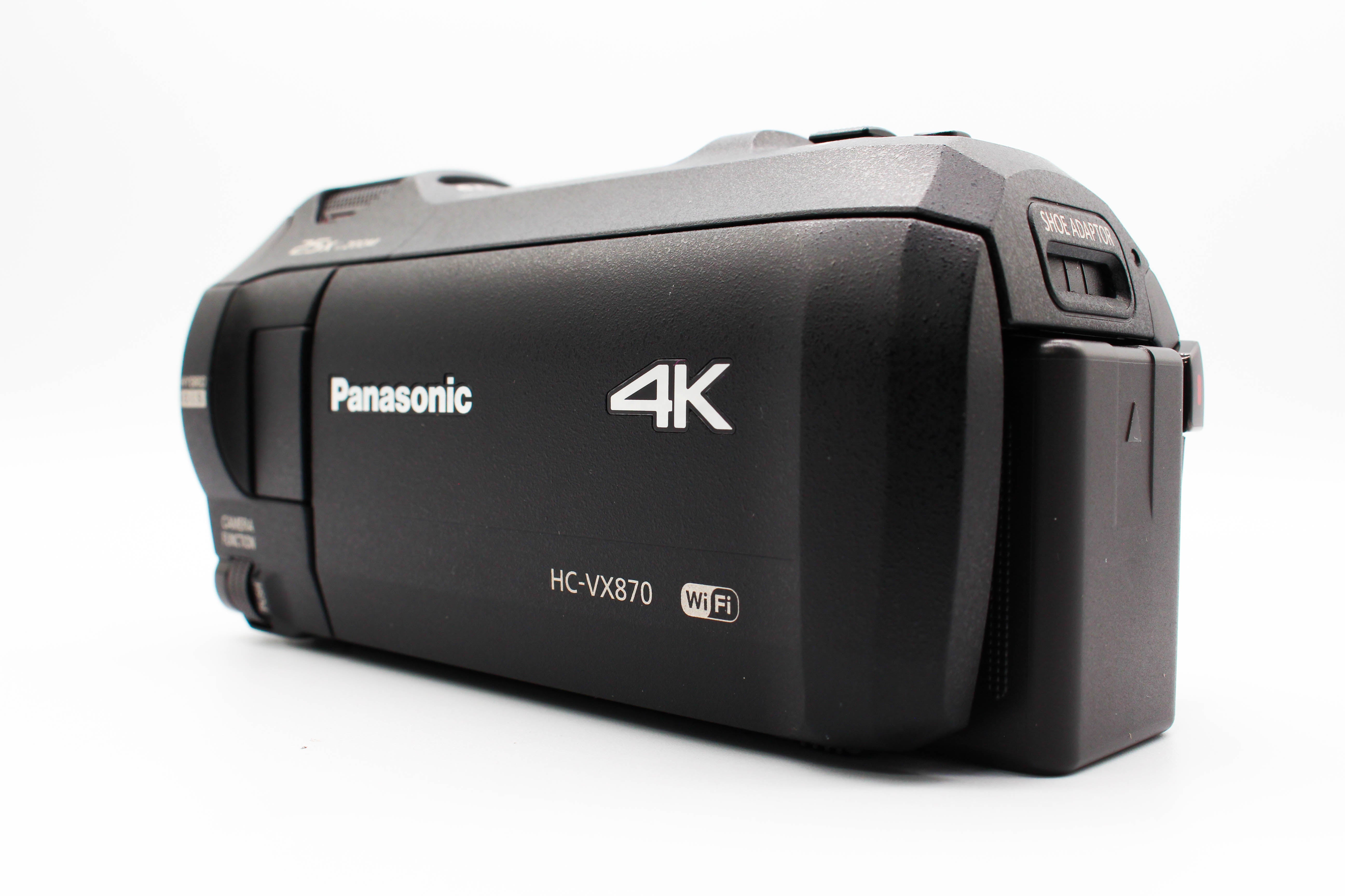 Panasonic HC-VX870 4K Digital Video Camera Camcorder - Tested Bundle Excellent