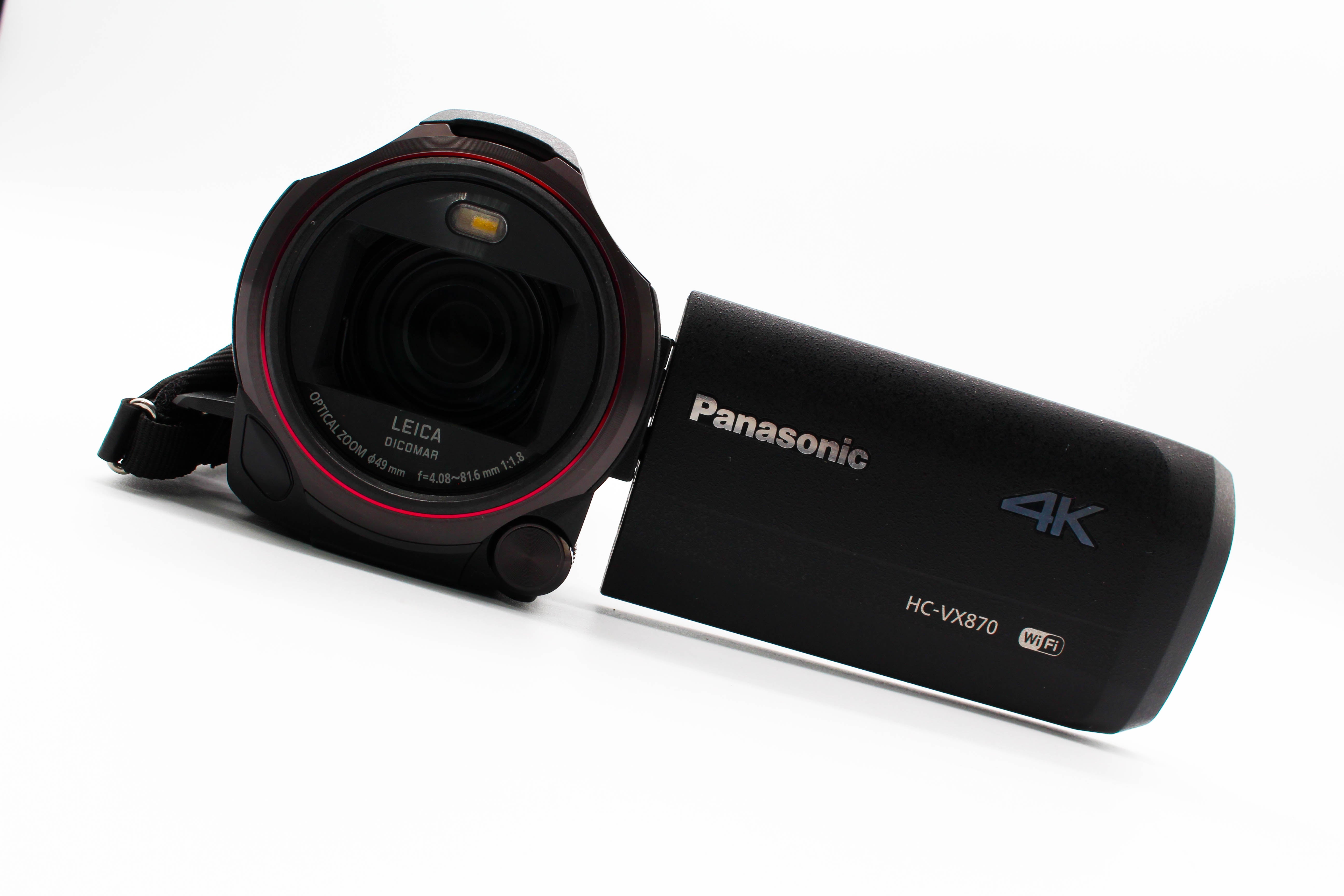 Panasonic HC-VX870 4K Digital Video Camera Camcorder - Tested Bundle Excellent