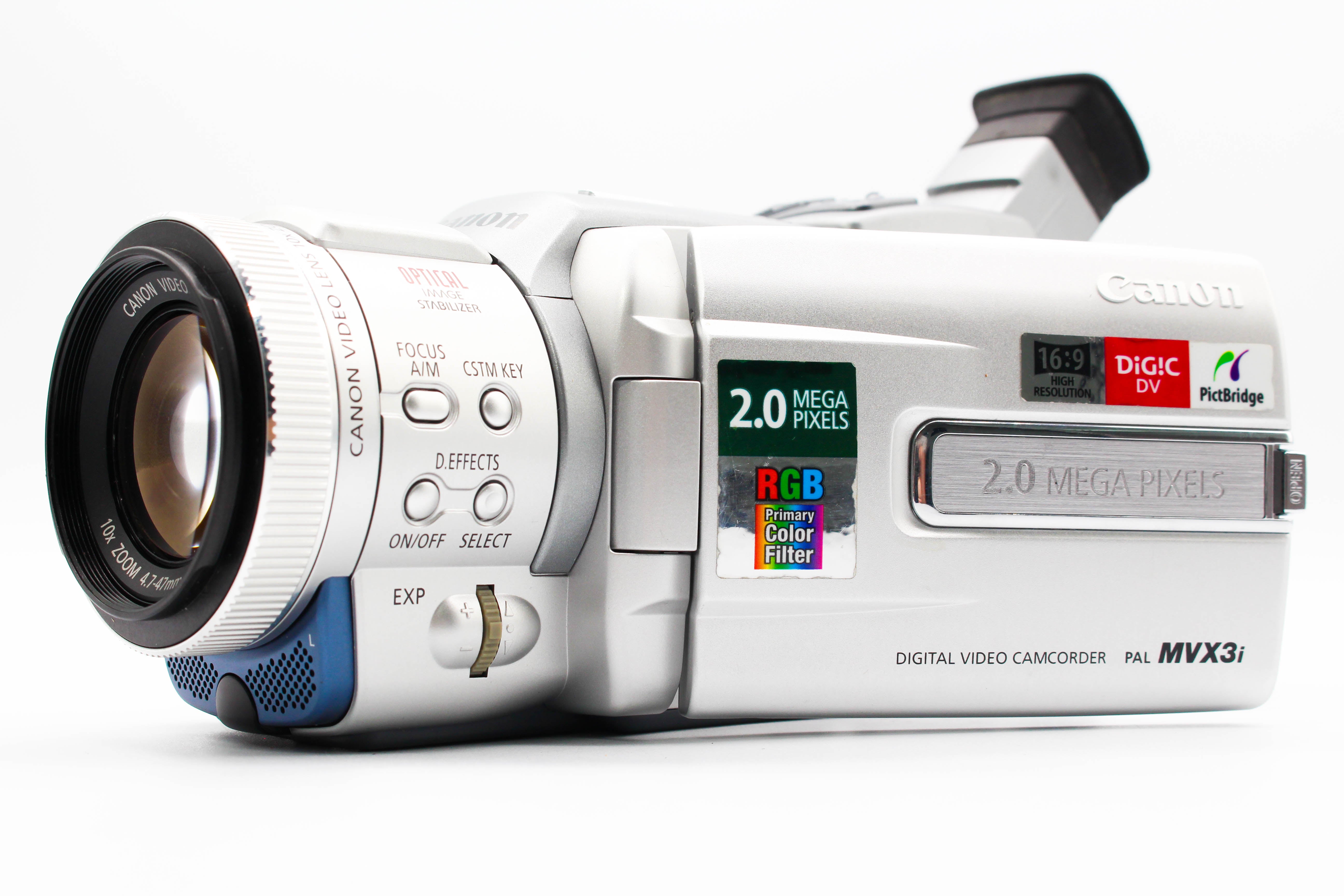 Canon MVX3I E MiniDV Handycam Digital Video Camera Camcorder - Tested Bundle Excellent