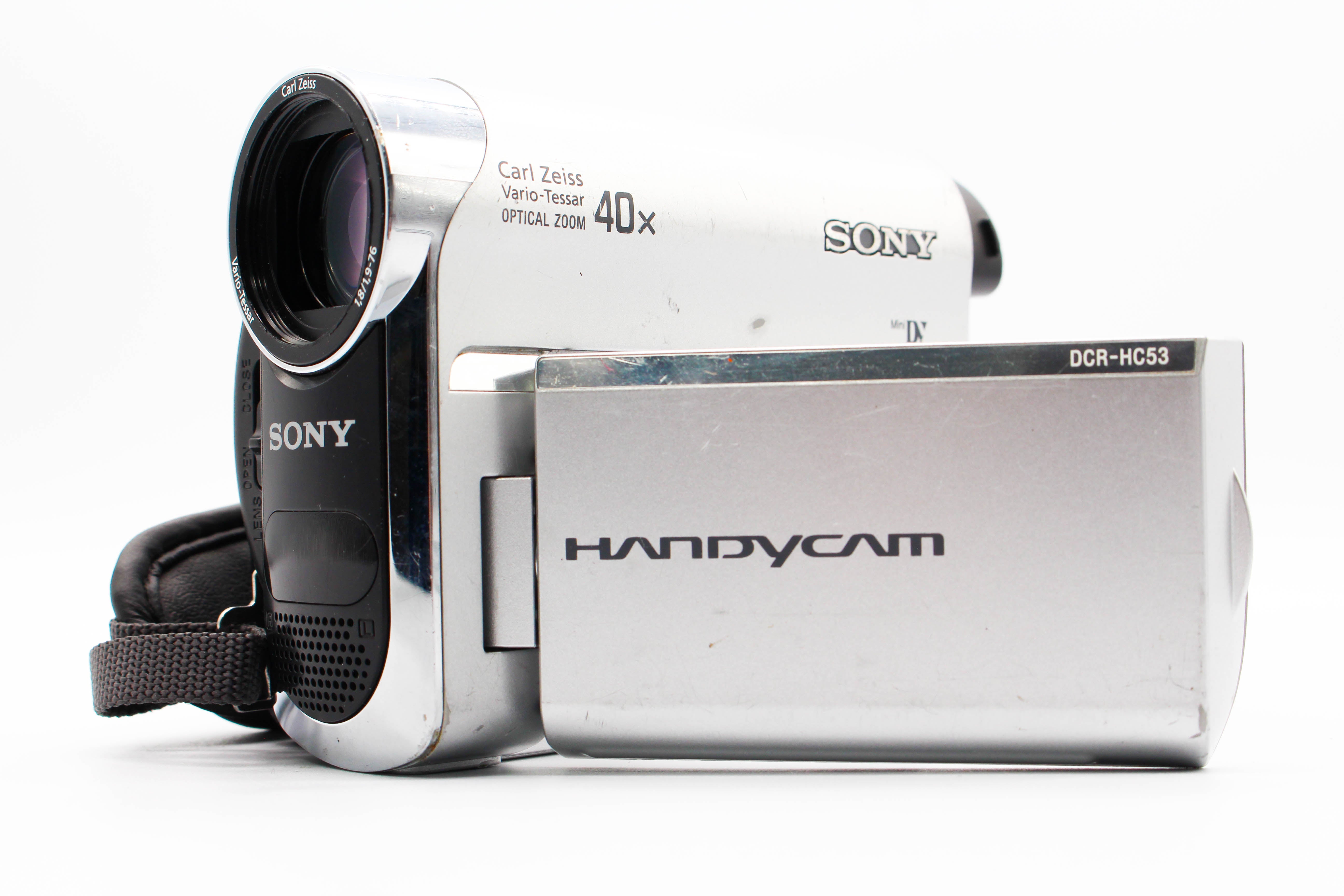 Sony DCR-HC53E MiniDV Handycam Digital Video Camera Camcorder - Tested Bundle