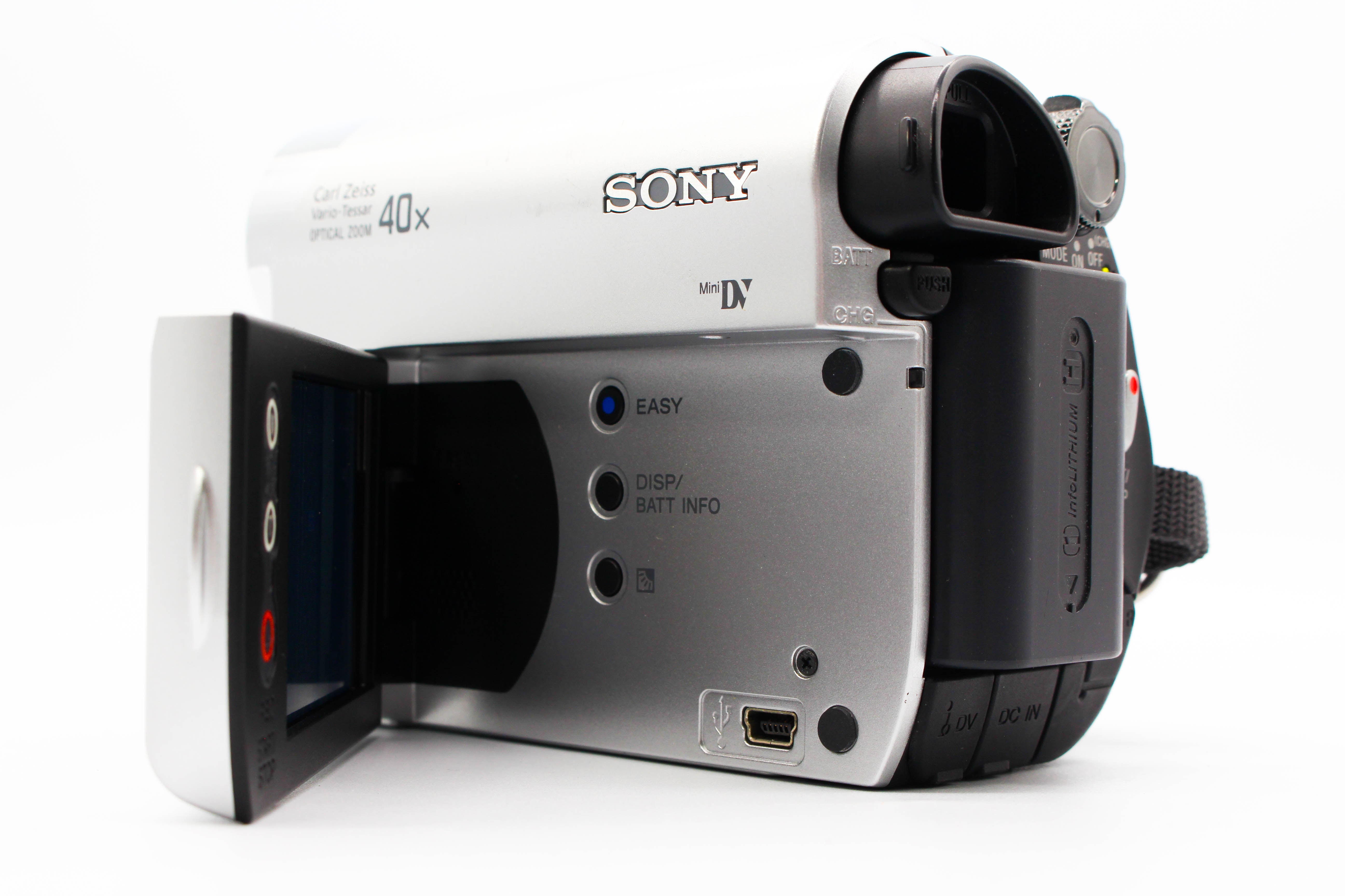Sony DCR-HC53E MiniDV Handycam Digital Video Camera Camcorder - Tested Bundle