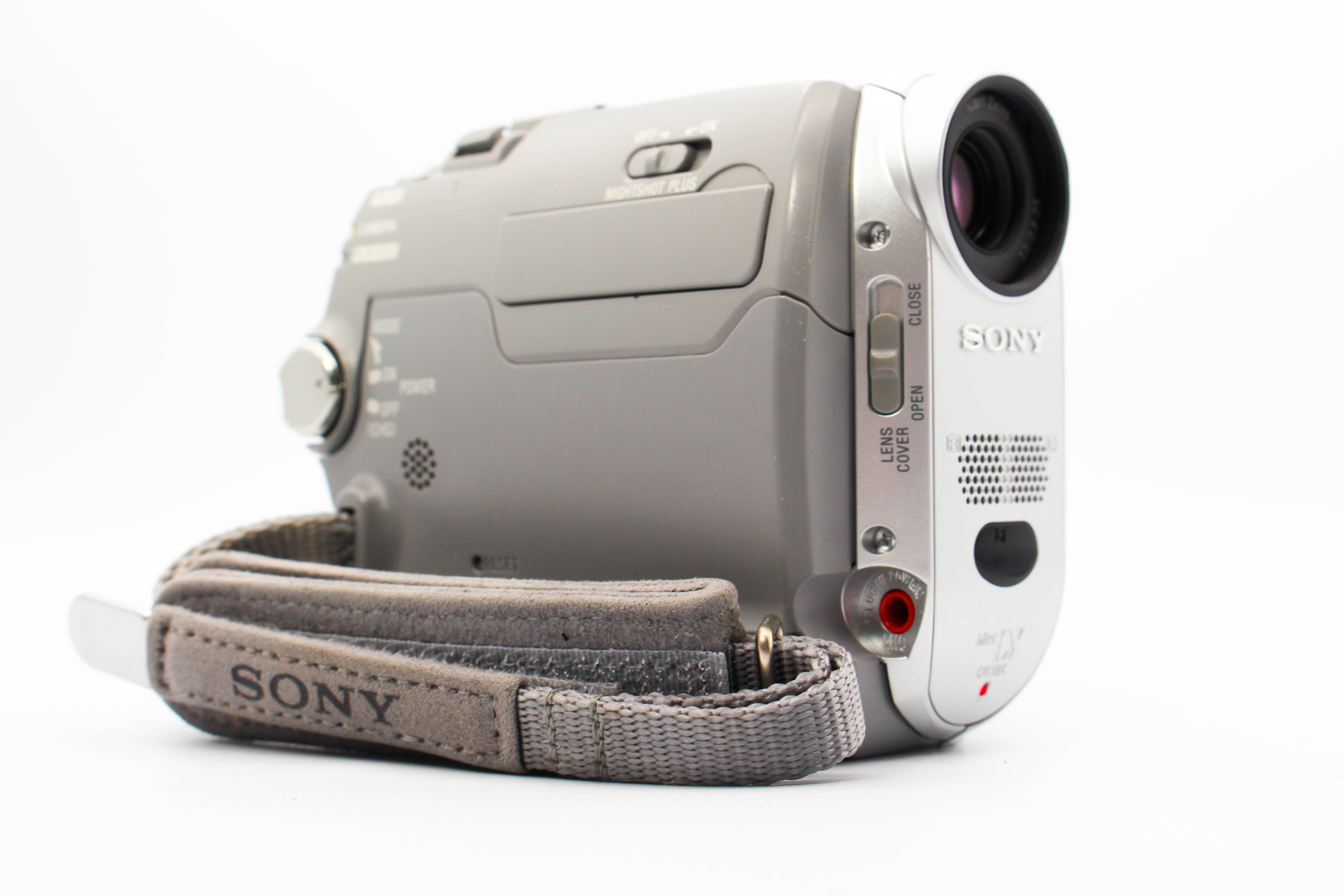 Sony DCR-HC18E MiniDV Handycam Digital Video Camera Camcorder - Tested Bundle Excellent