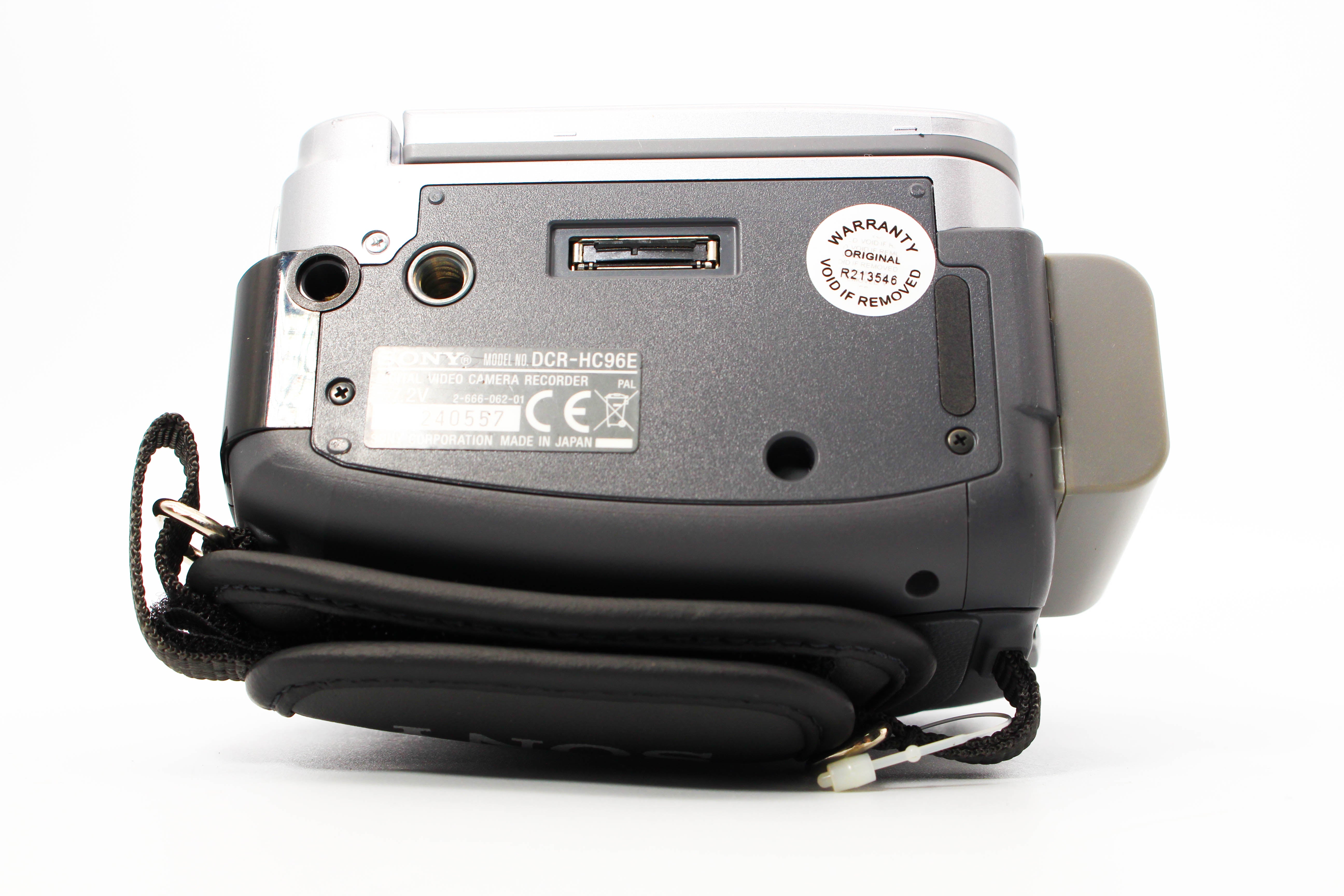 Sony DCR-HC96E MiniDV Handycam Digital Video Camera Camcorder - Tested Bundle Excellent