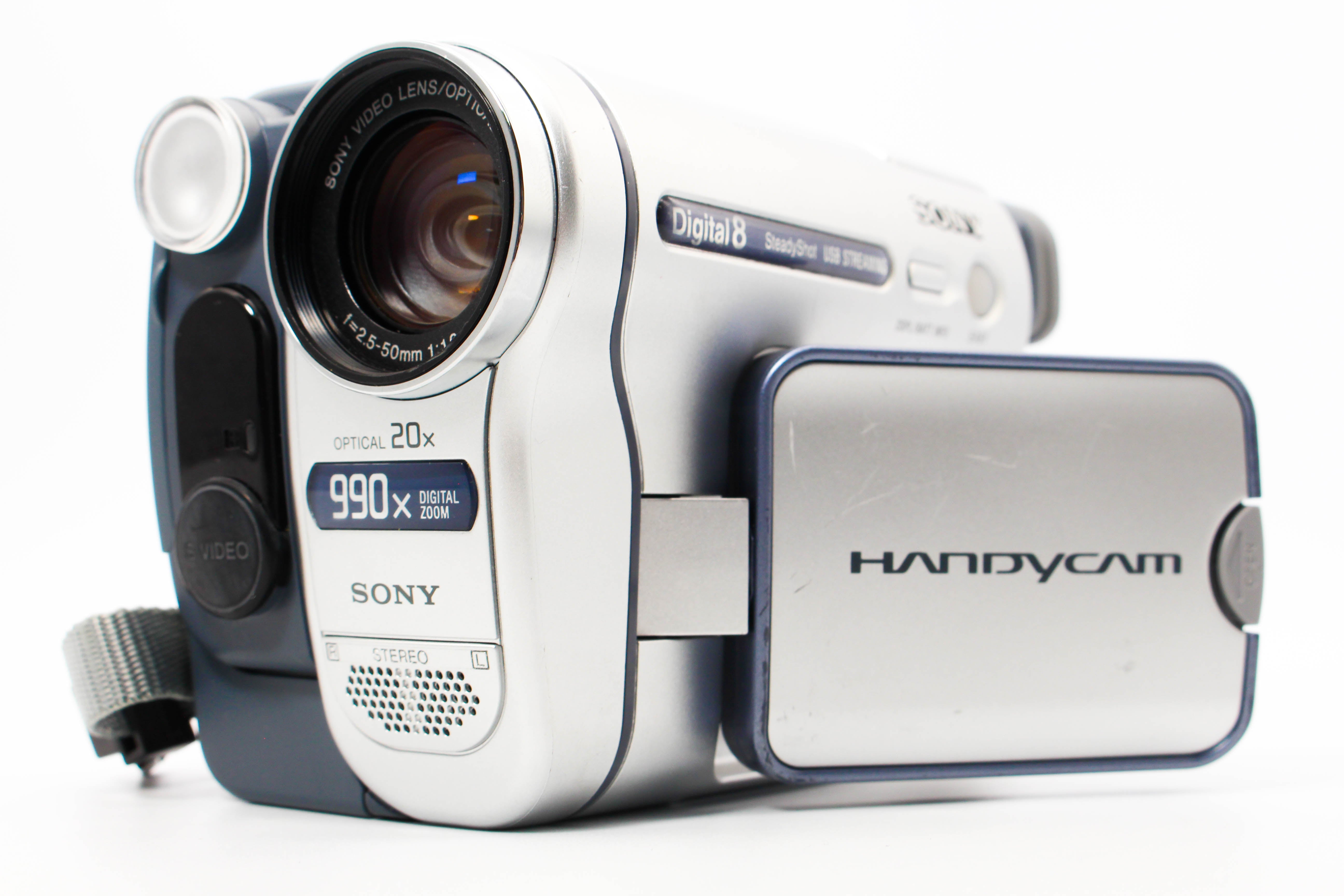 Sony DCR-TRV265E Digital8 Hi8 Video8 Digital Video Handycam Camera Camcorder - Tested Bundle Excellent