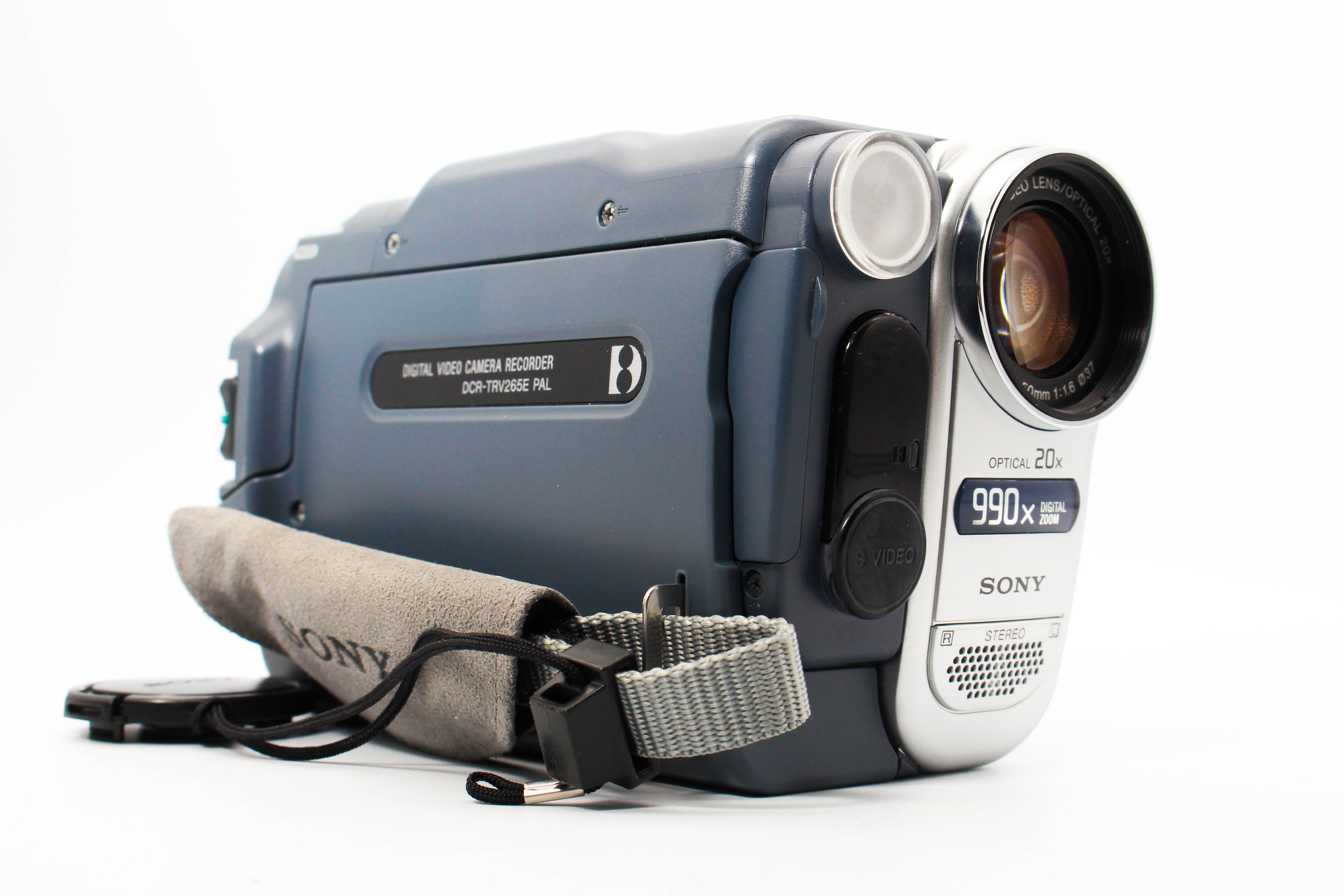 Sony DCR-TRV265E Digital8 Hi8 Video8 Digital Video Handycam Camera Camcorder - Tested Bundle Excellent