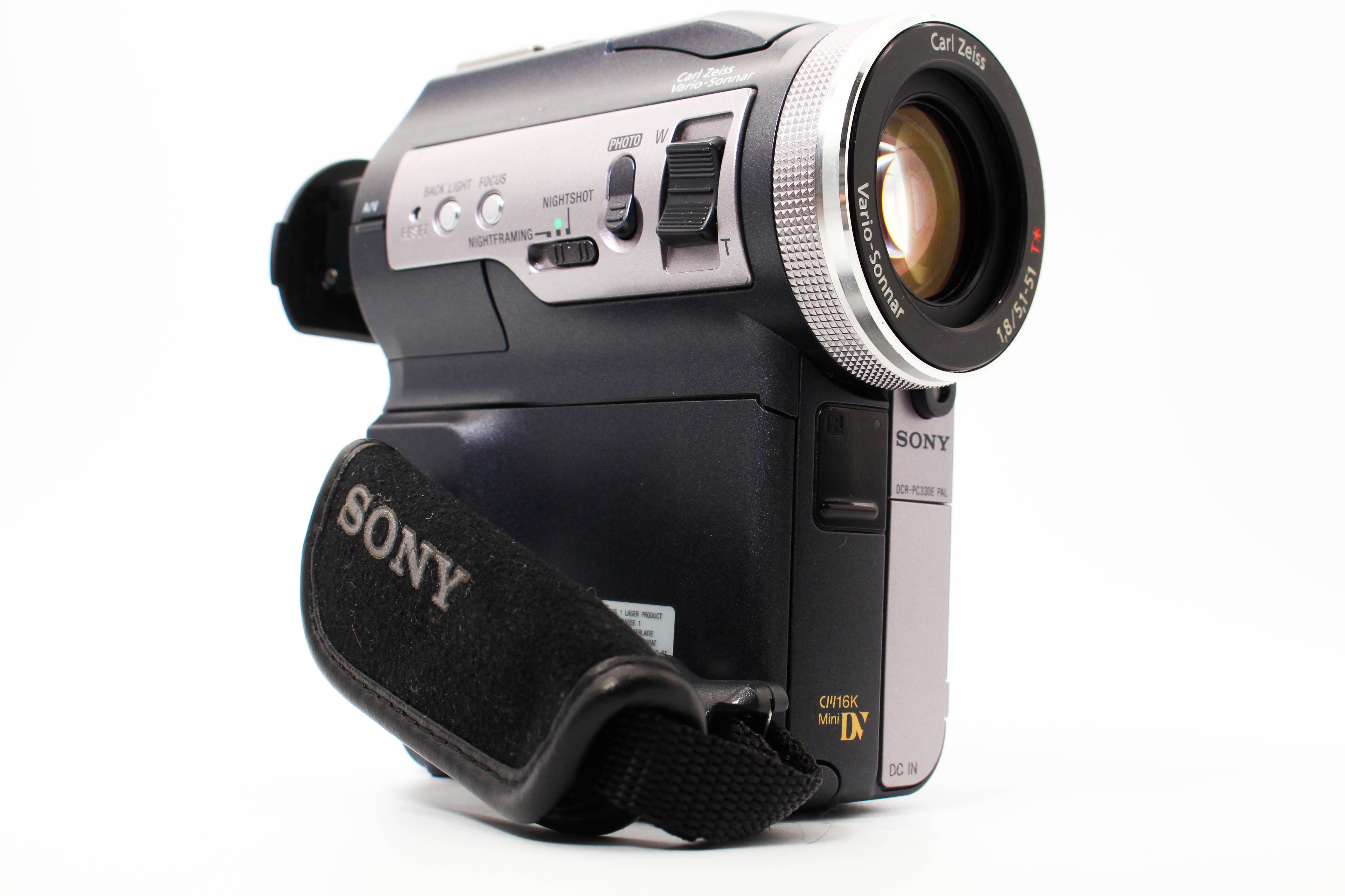 Sony DCR-PC330E MiniDV Tape Digital Video Camera Camcorder - Tested Bundle Excellent Mint