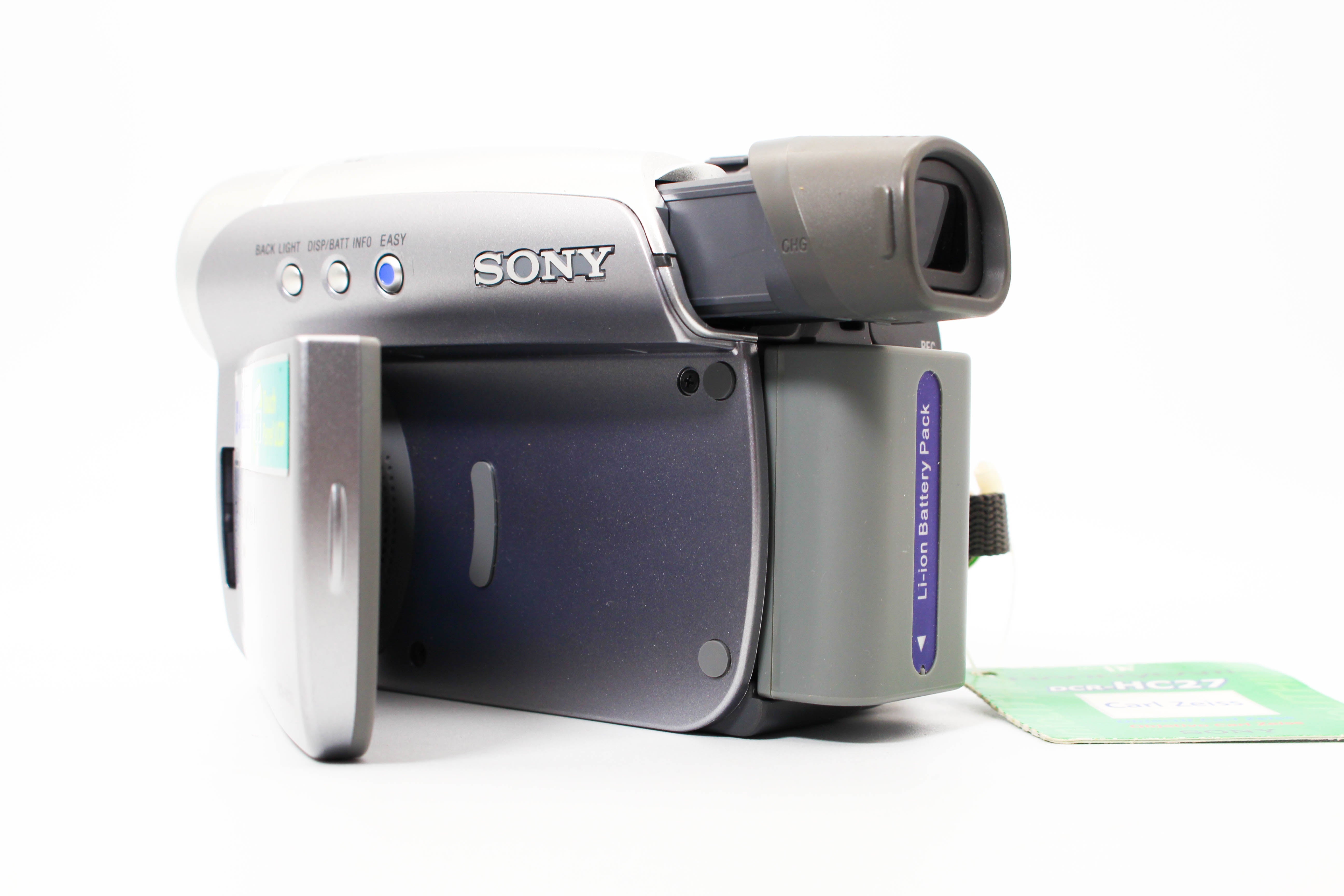 Sony DCR-HC27E MiniDV Handycam Digital Video Camera Camcorder - Tested Bundle Excellent