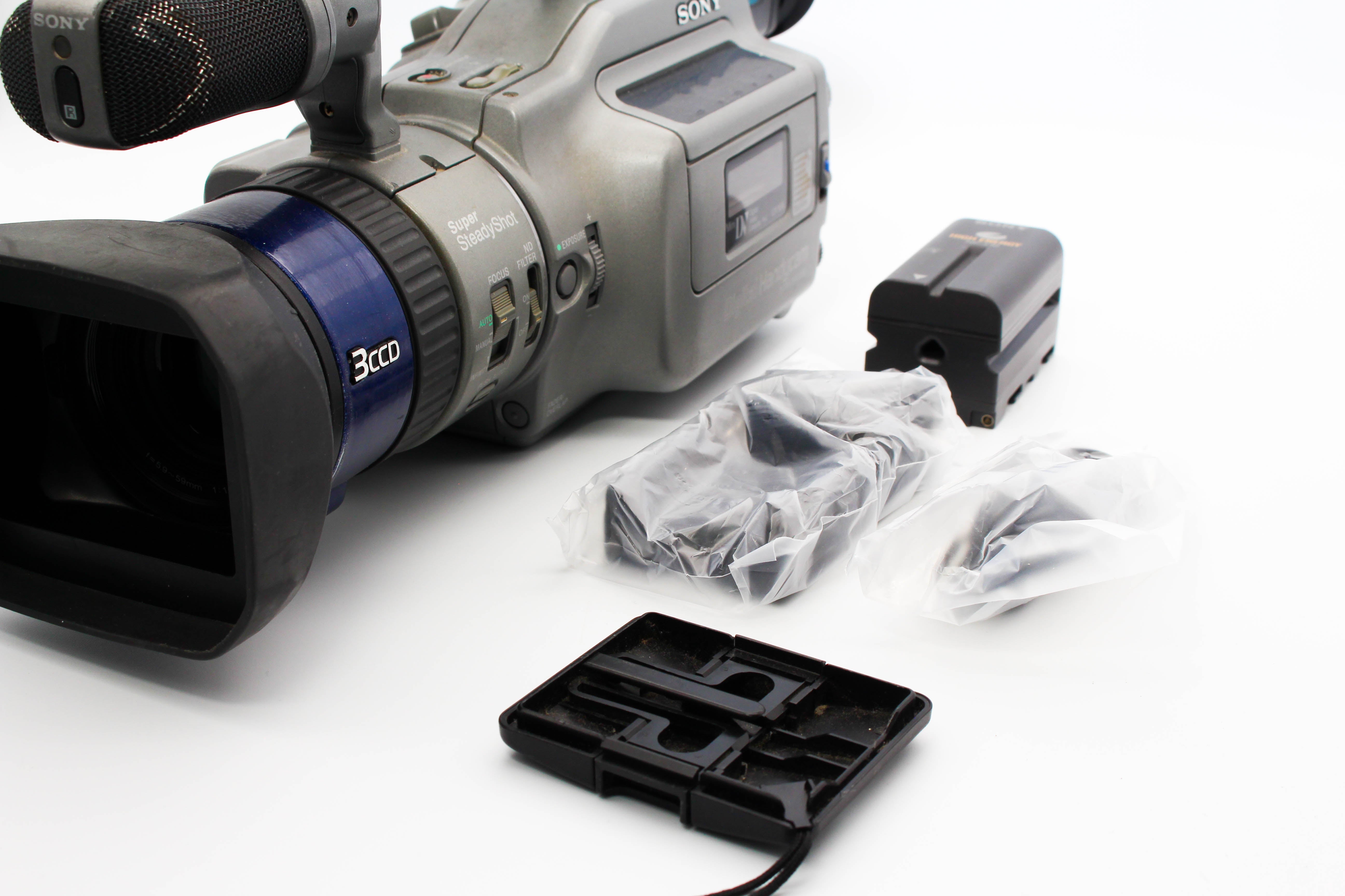 Sony DCR-VX1000E MiniDV Handycam Digital Video Camcorder Camera - Tested Bundle Excellent Rare