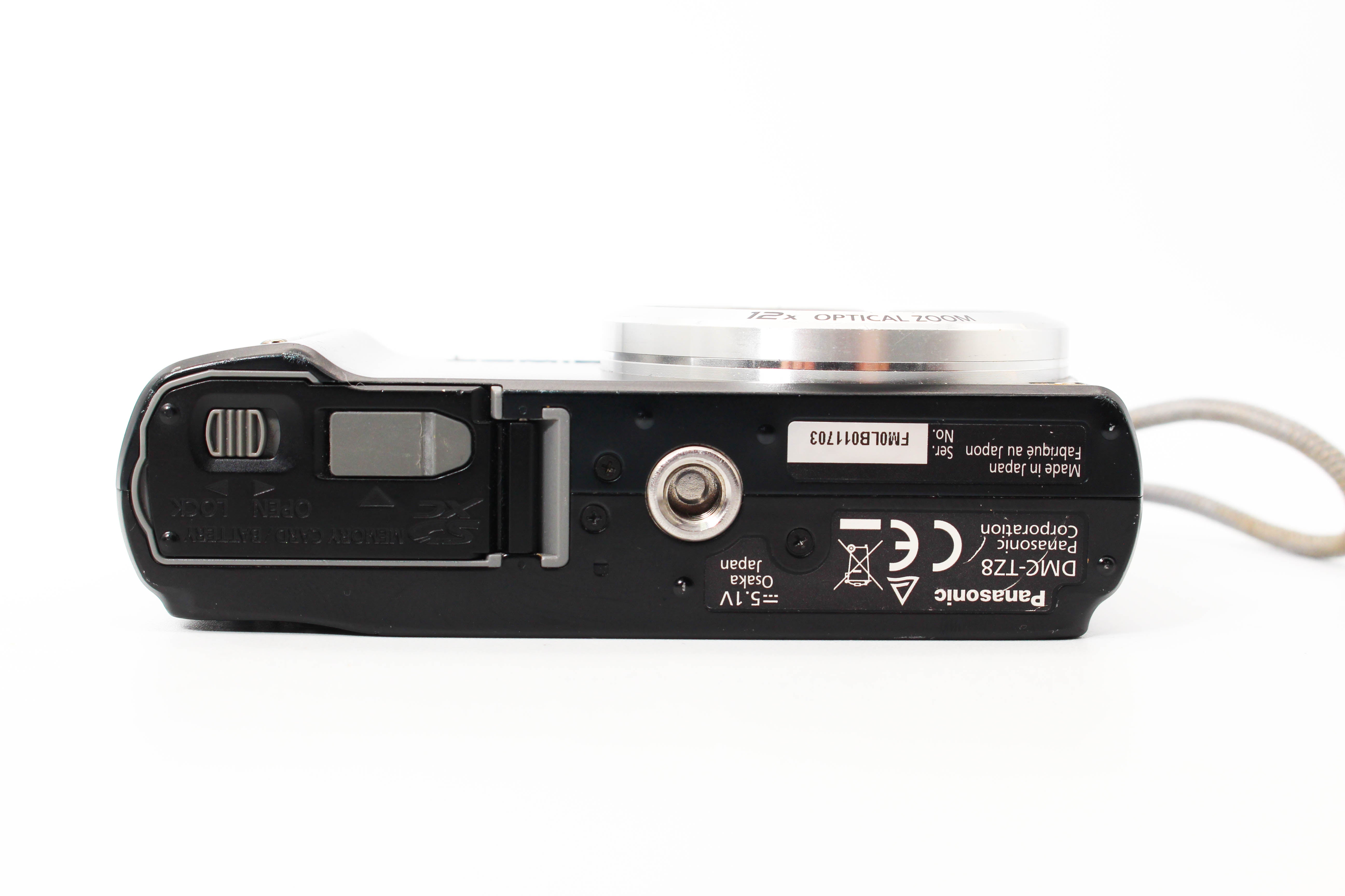 Panasonic Lumix DMC-TZ8 Compact Digital Photo Camera Digicam (Read) - Tested Bundle