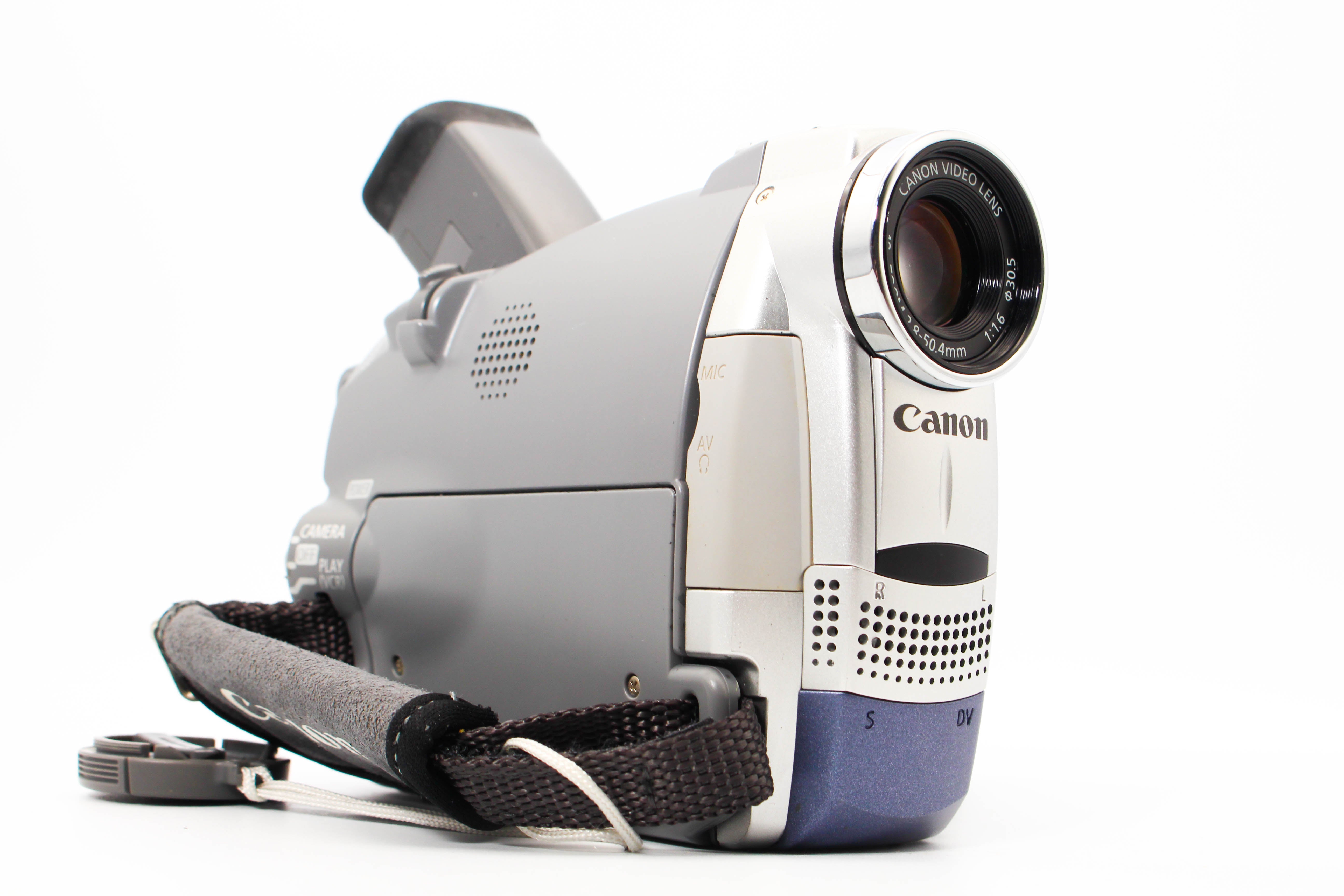 Canon DM-MV600E MiniDV Handycam Digital Video Camera Camcorder - Tested Bundle Good