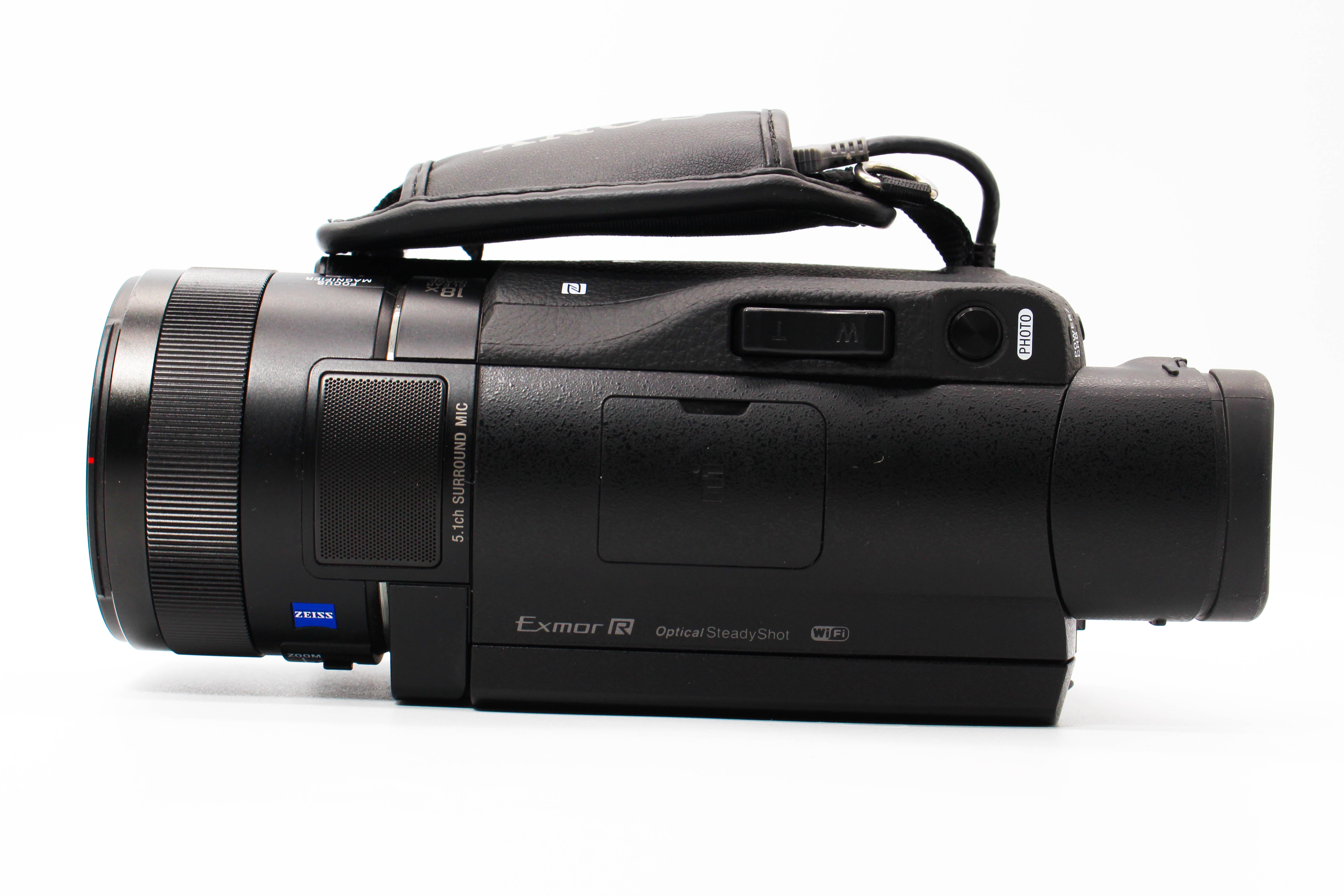Sony FDR-AX100E 4K HD Digital Video Camera Camcorder - Tested Excellent