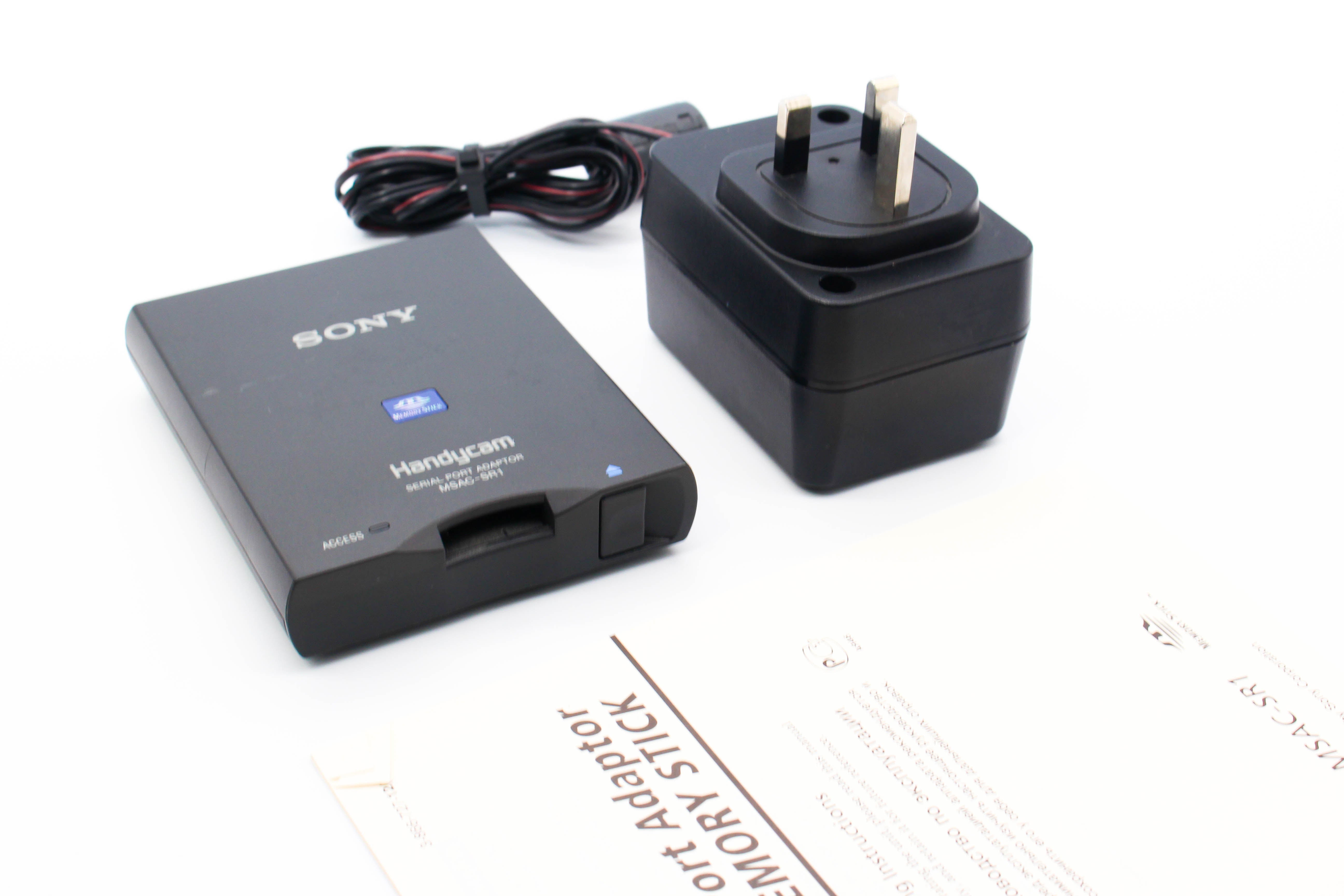 Sony MSAC-SR1 Memory Stick Card Reader For Camcorder PC Mac - Tested Excellent