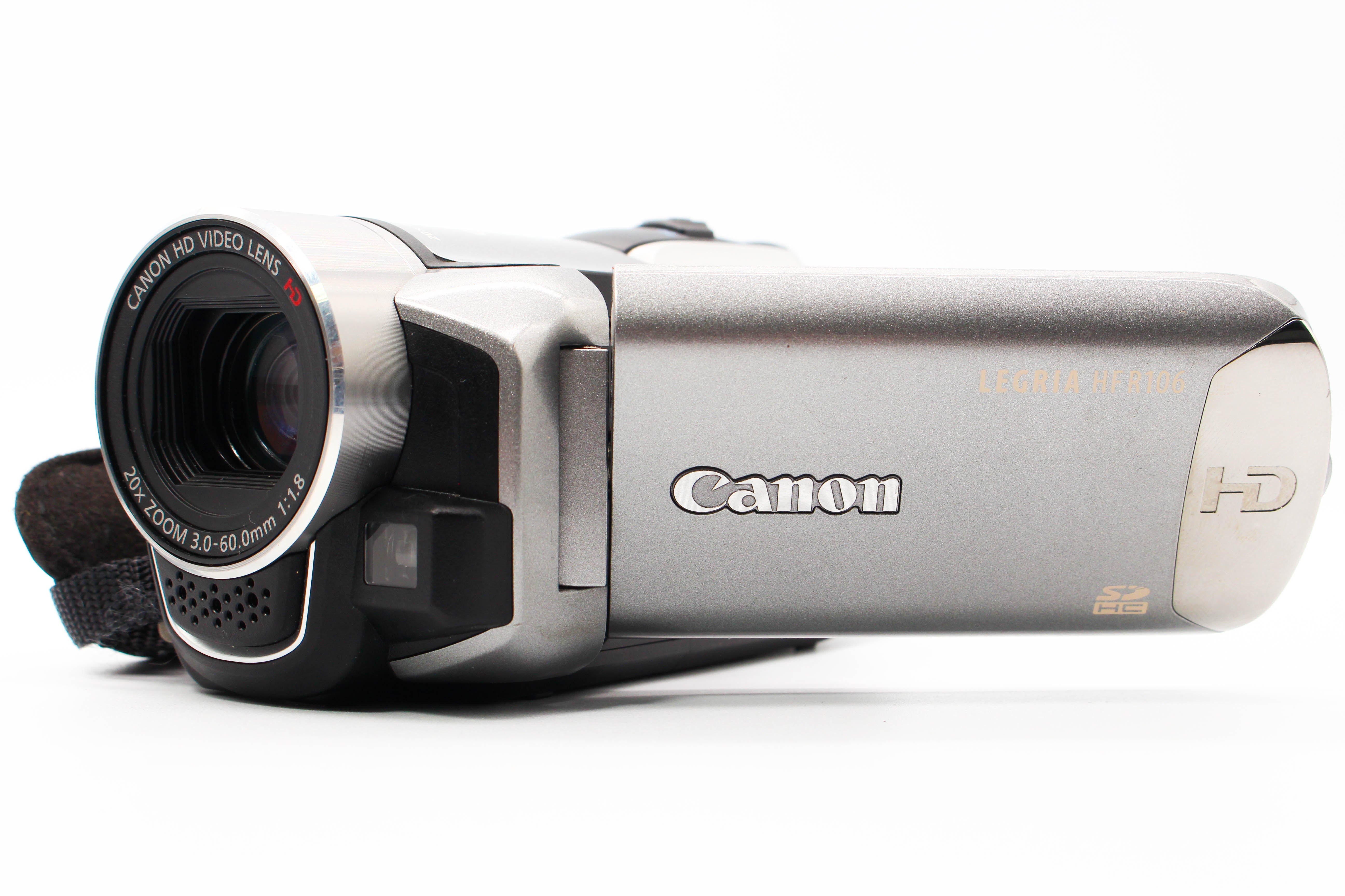 Canon Legria HF R106 HD Digital Video Camera Camcorder - Tested Bundle Excellent