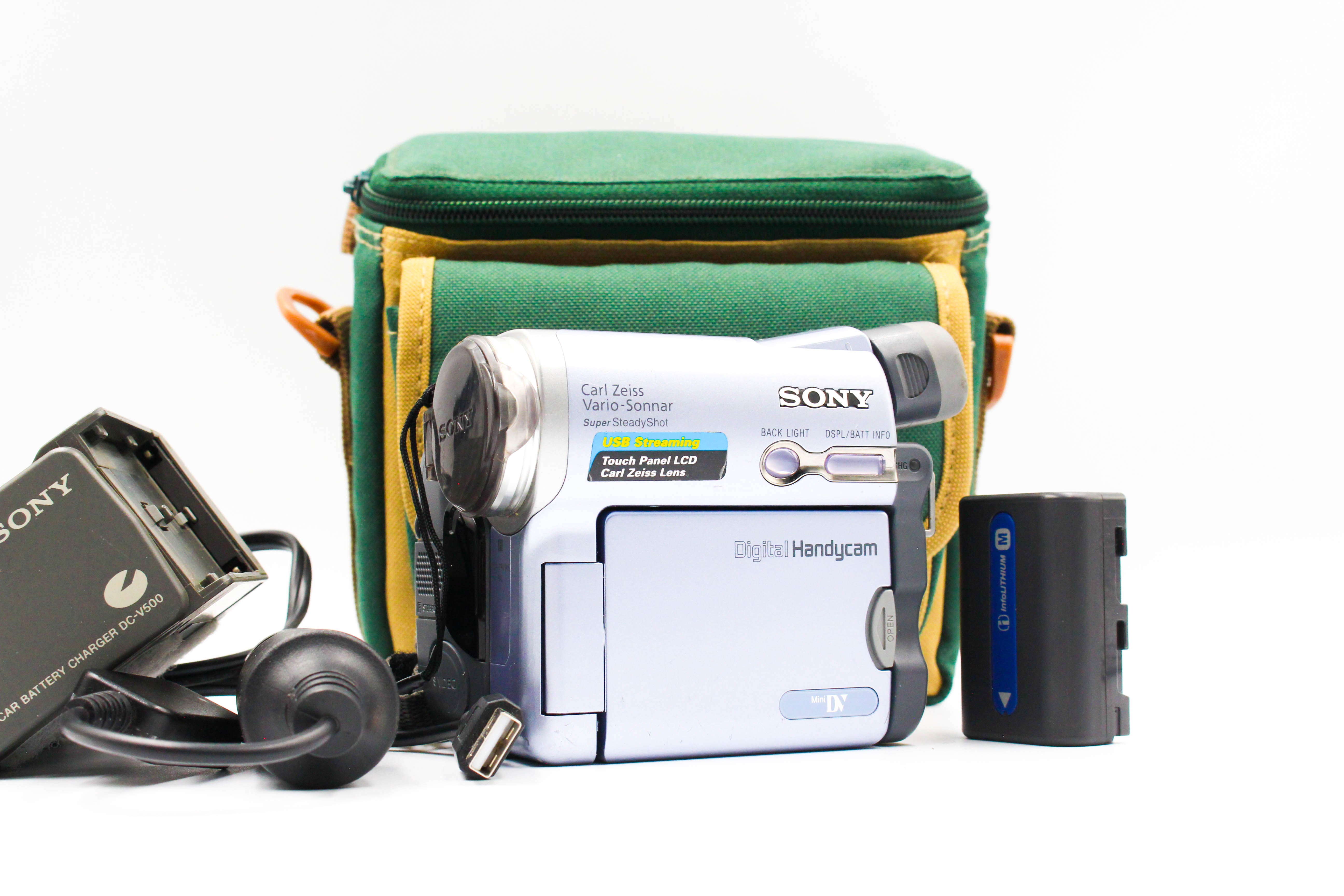 Sony DCR-TRV14E MiniDV Tape Digital Video Camcorder Camera - Tested Bundle Excellent