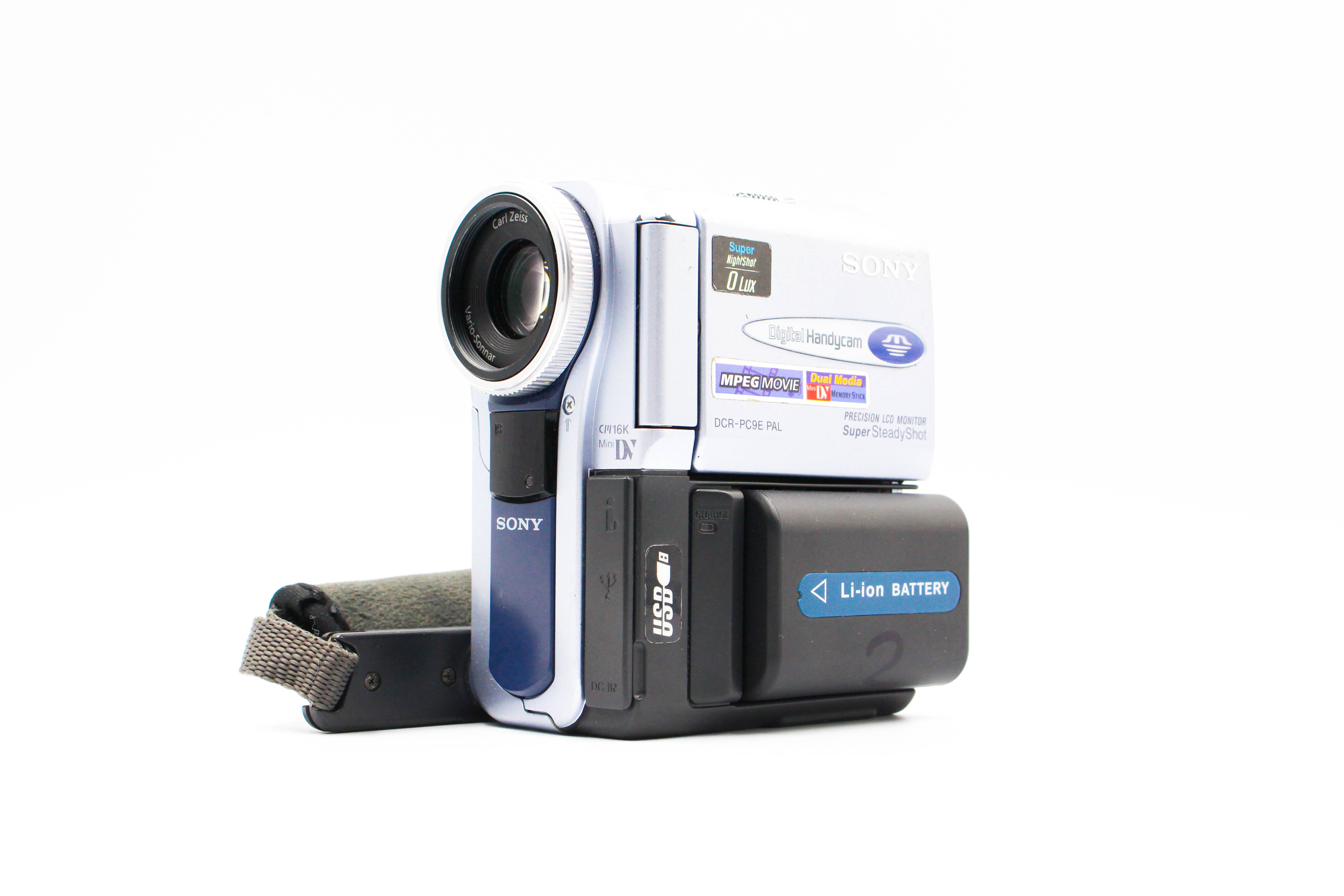 Sony DCR-PC9E MiniDV Tape Digital Video Camcorder Camera