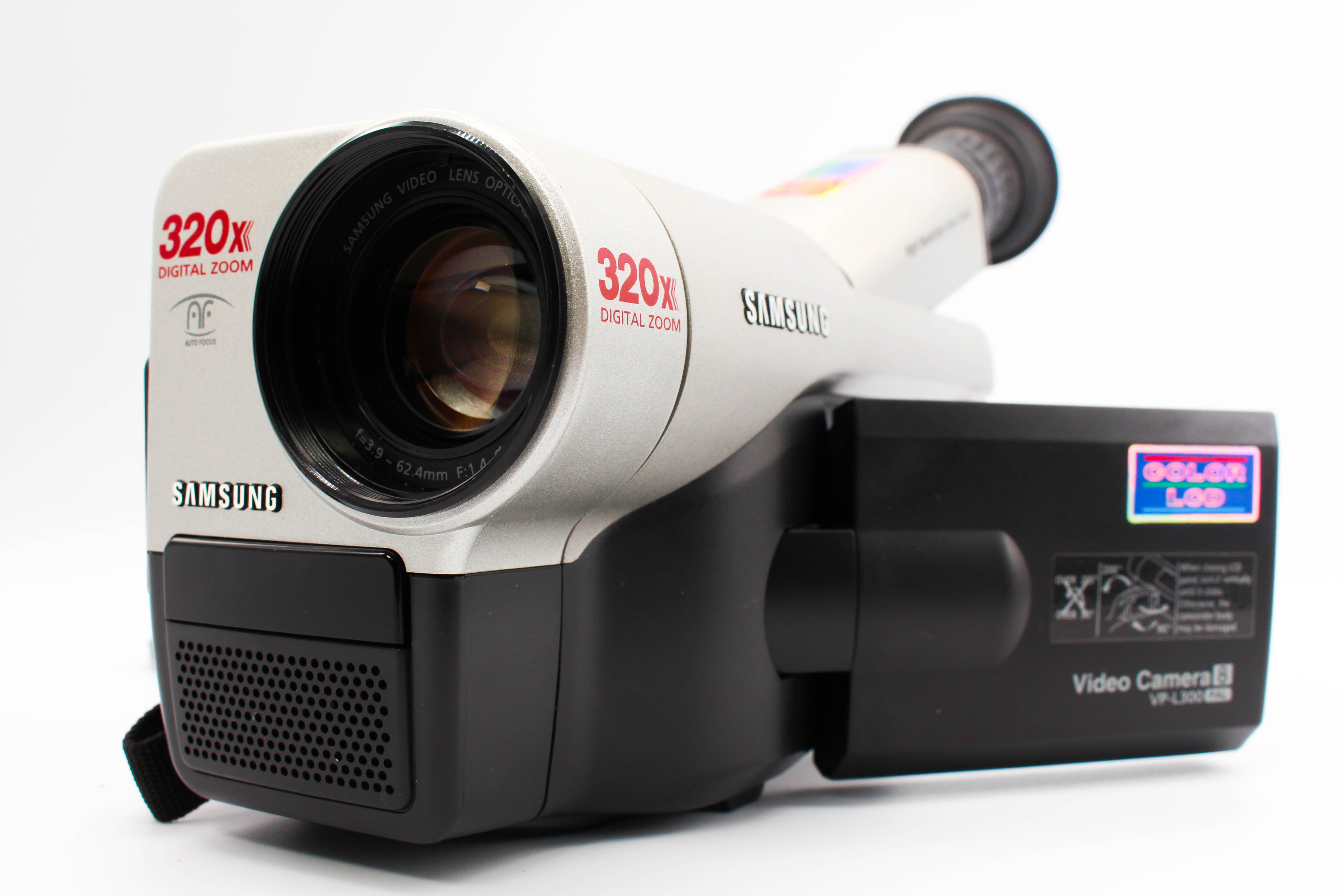 Samsung VP-L300 Video8 8mm Handycam Camcorder Camera - Tested Bundle Excellent