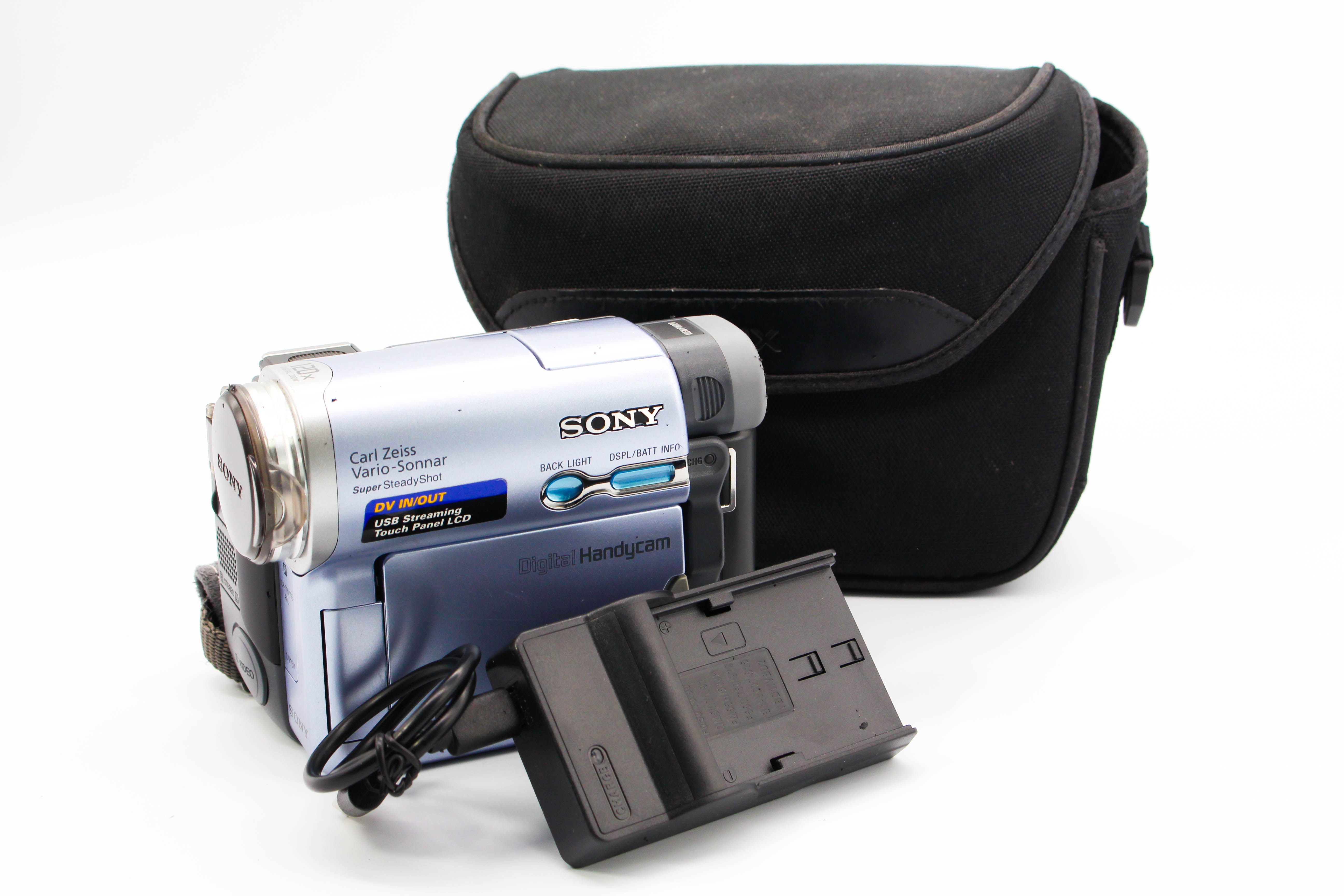 Sony DCR-TRV19E MiniDV Video Handycam Camcorder Camera - Tested Bundle Excellent