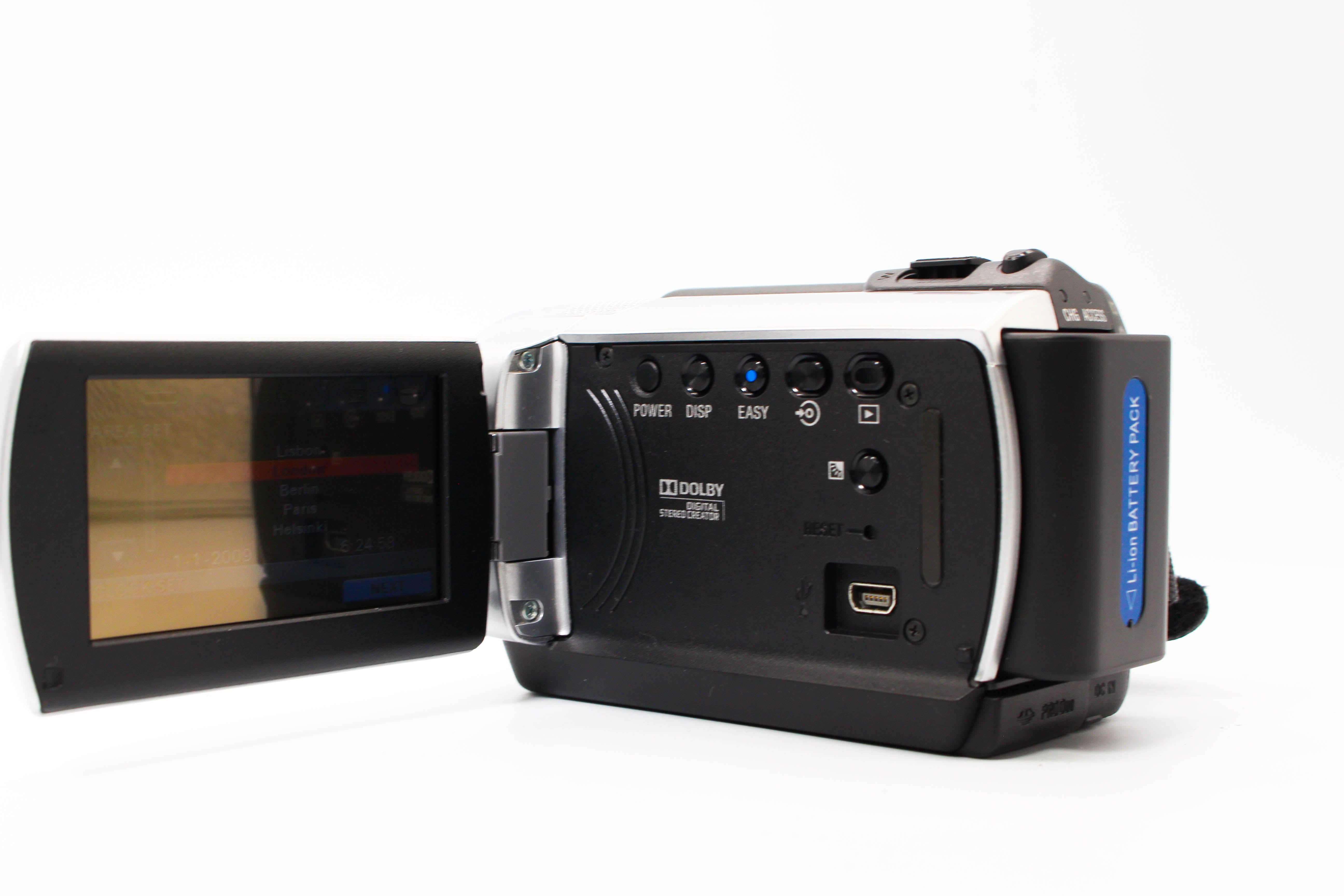 Sony DCR-SR37E HD HDD Digital Video Camcorder - Tested Bundle Excellent