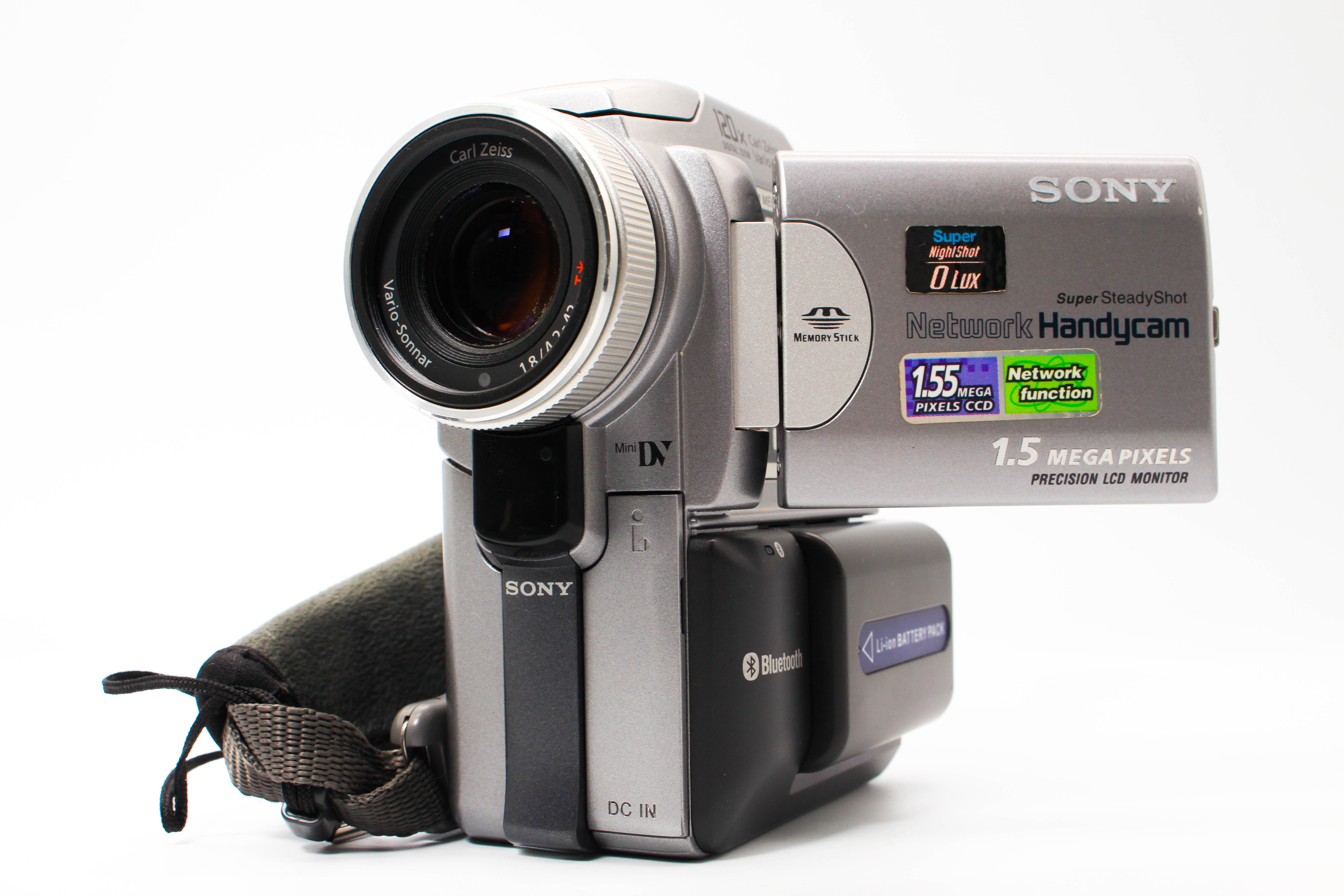 Sony DCR-PC120E MiniDV Tape Digital Video Camcorder - Tested Bundle Excellent