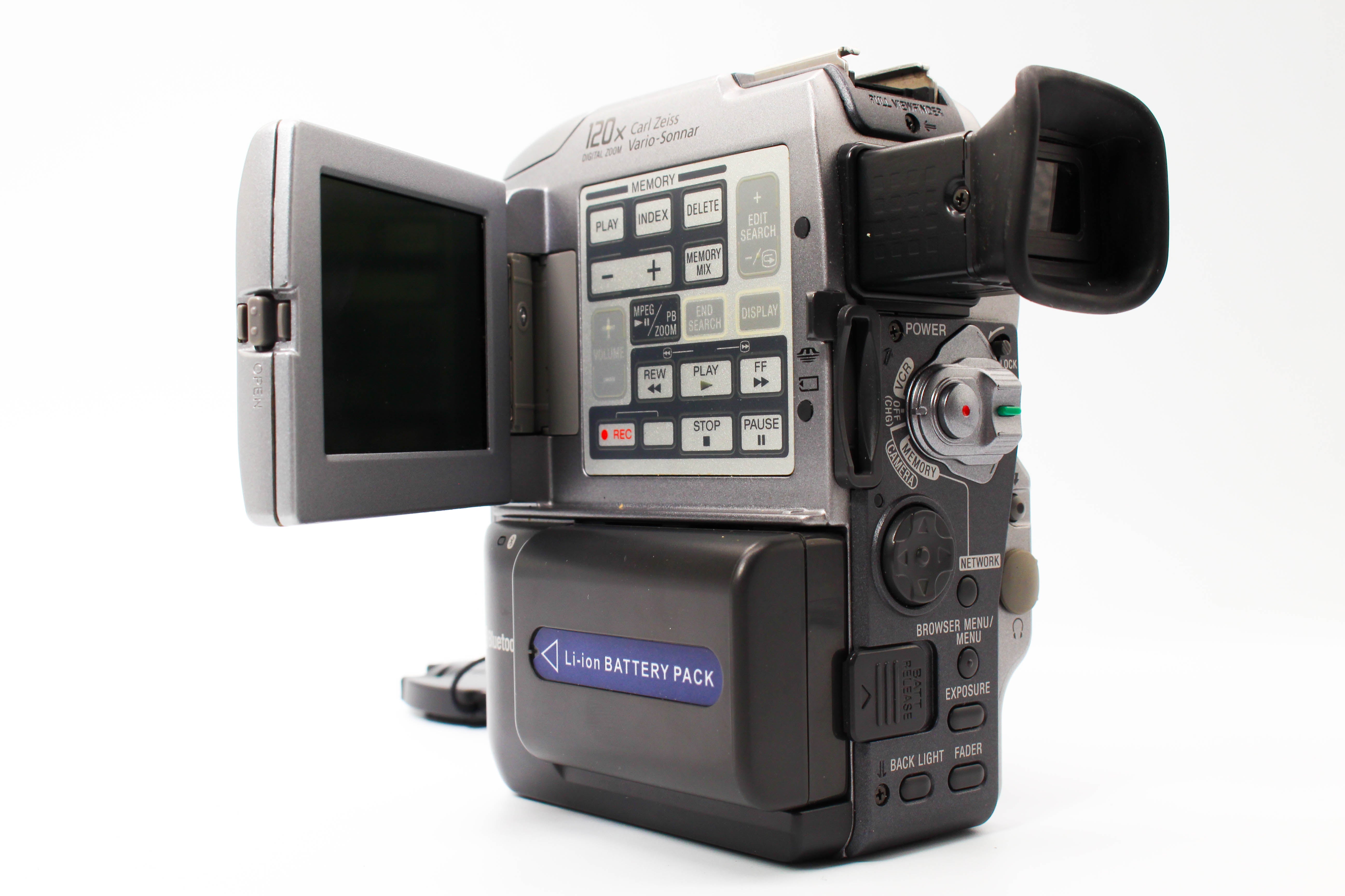 Sony DCR-PC120E MiniDV Tape Digital Video Camcorder - Tested Bundle Excellent