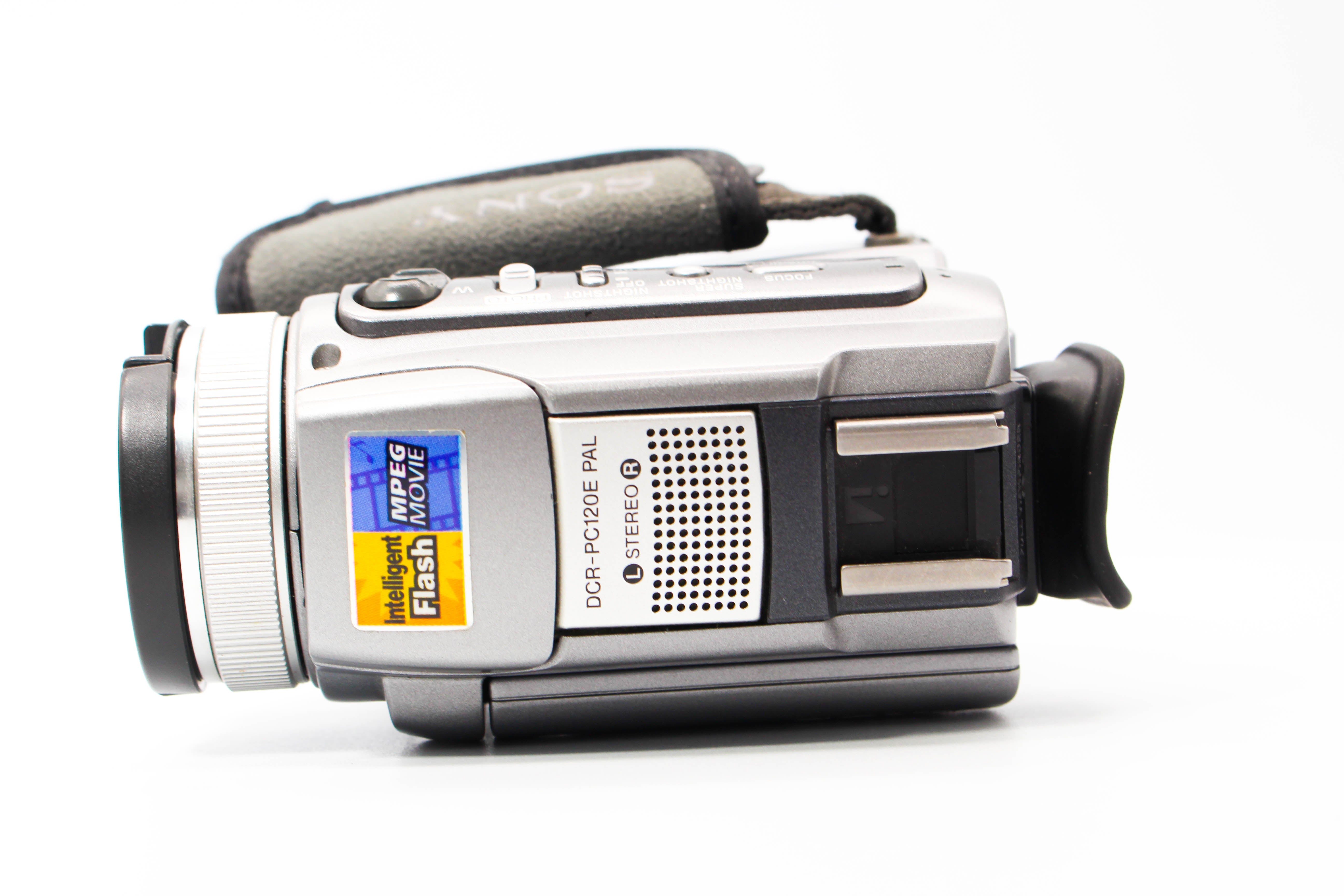 Sony DCR-PC120E MiniDV Tape Digital Video Camcorder - Tested Bundle Excellent