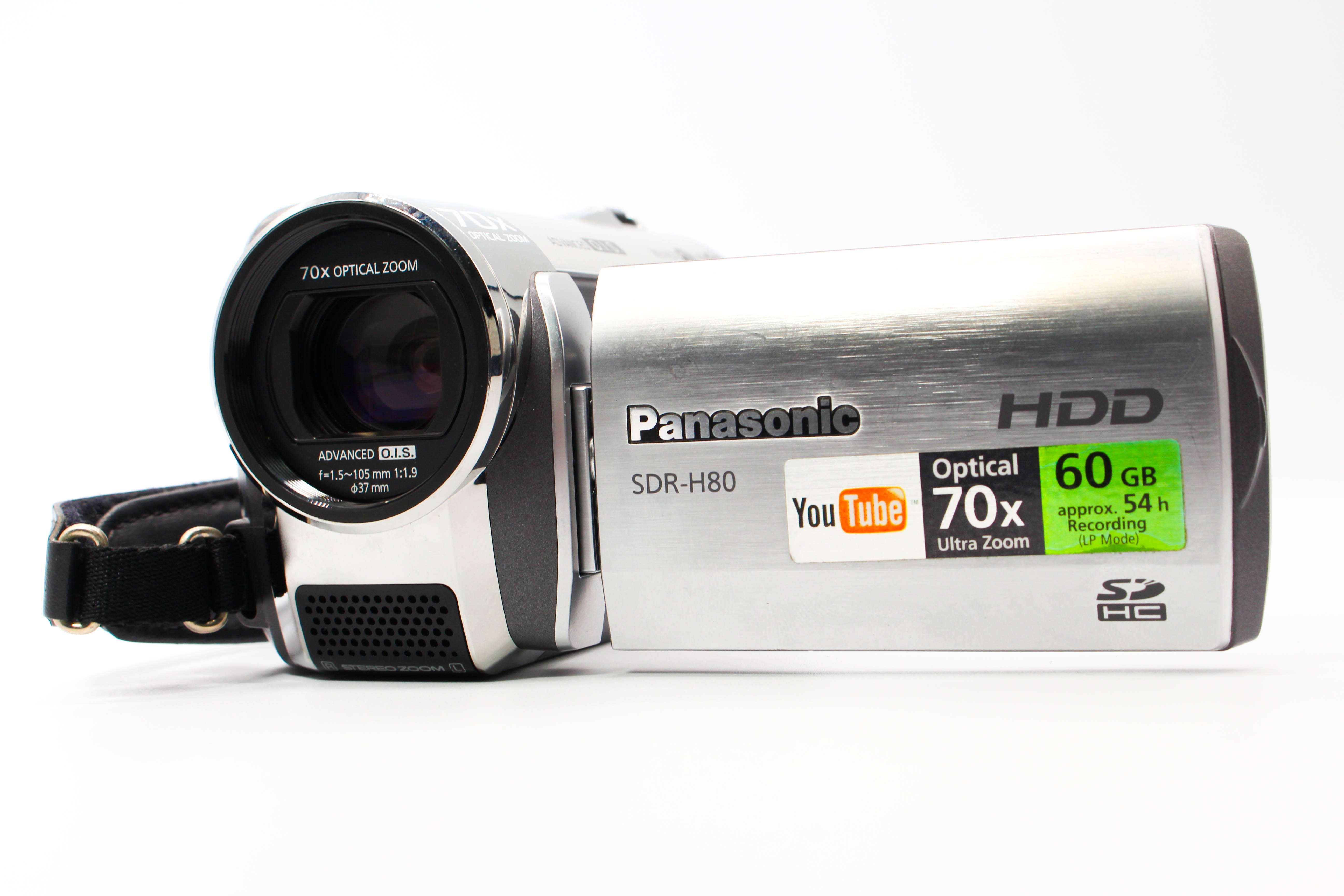 Panasonic HDC-H80 HD HDD Digital Video Camcorder - Tested Bundle Excellent