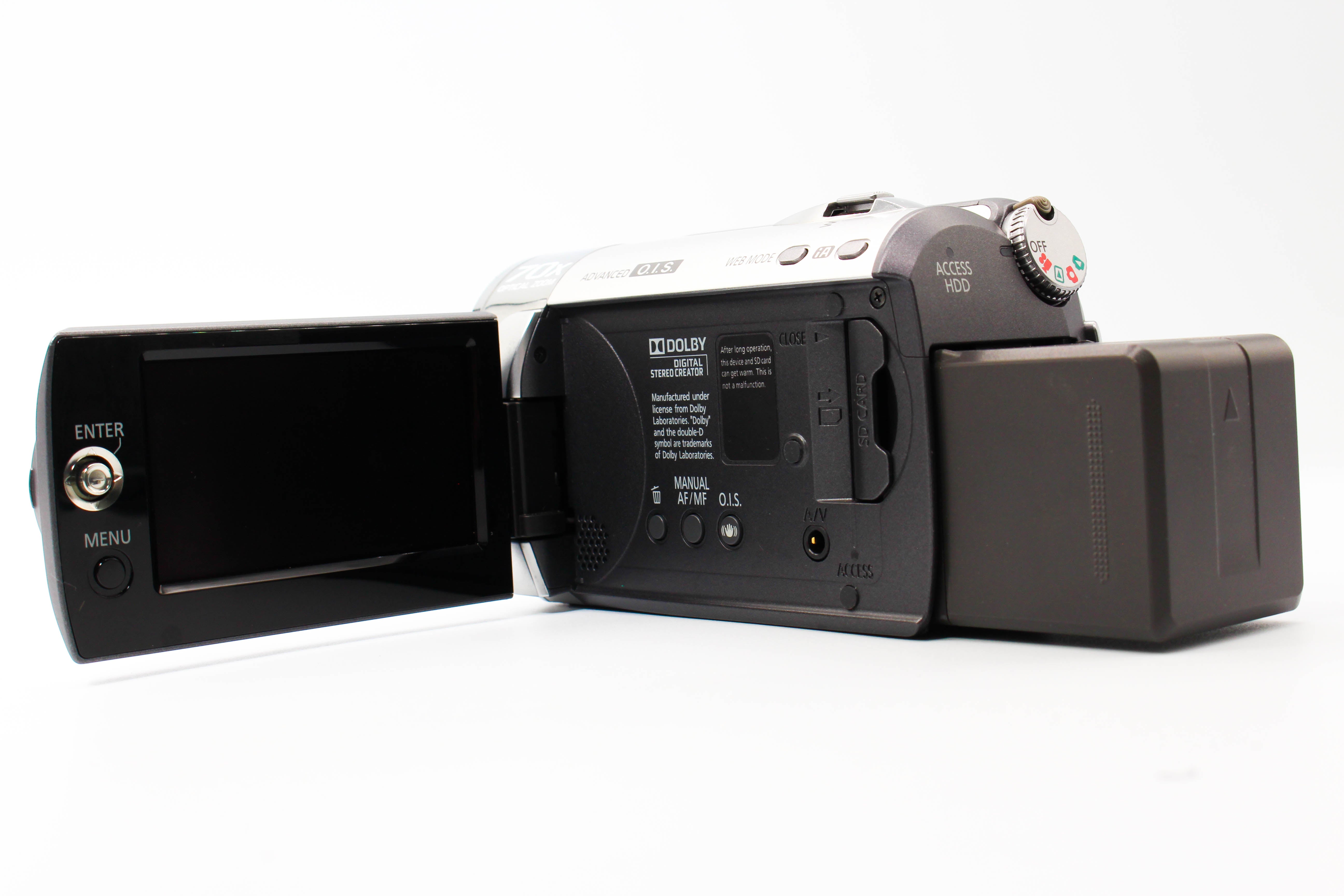 Panasonic HDC-H80 HD HDD Digital Video Camcorder - Tested Bundle Excellent
