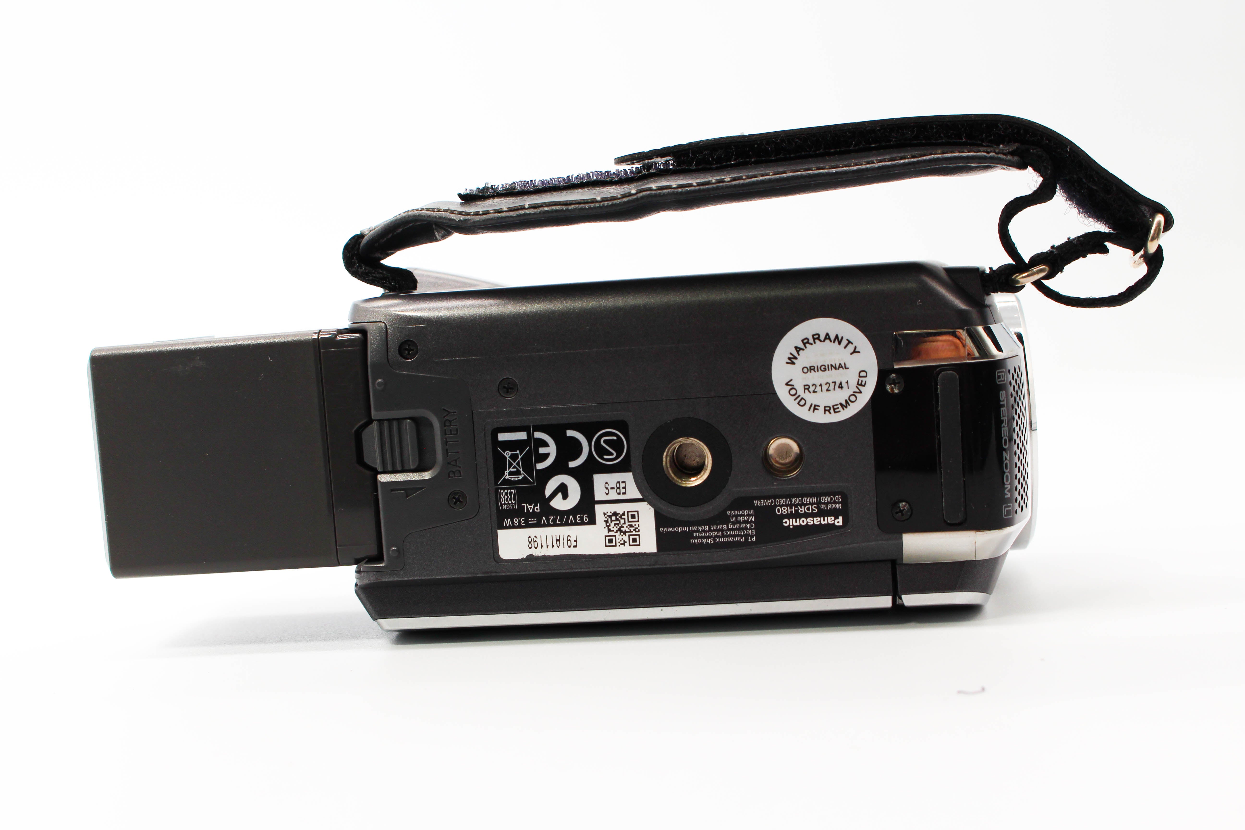Panasonic HDC-H80 HD HDD Digital Video Camcorder - Tested Bundle Excellent