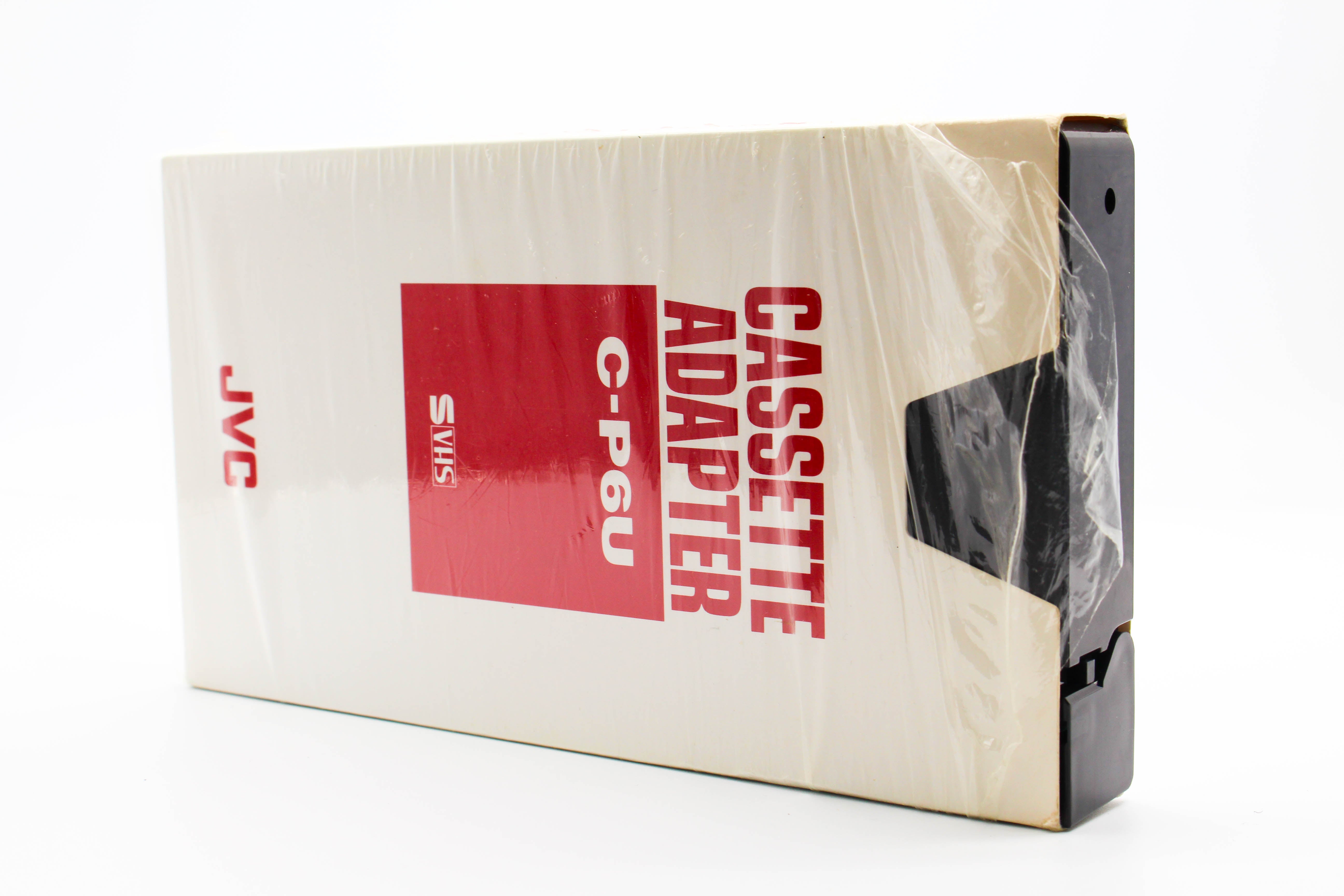 JVC C-P6U Compact VHS-C to Full Size S VHS Tape Cassette Adapter - Untested