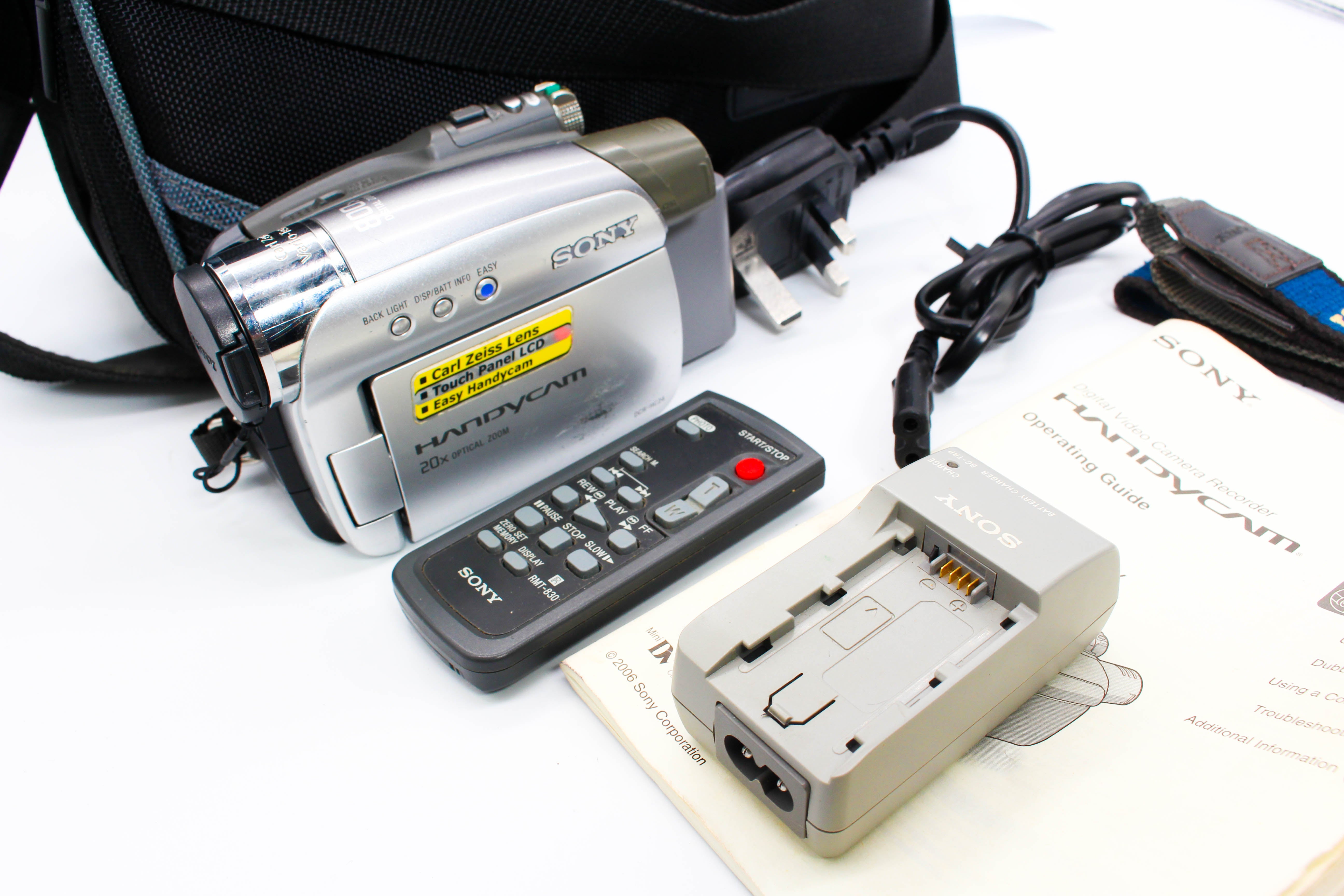 Sony DCR-HC24E MiniDV Digital Video Handycam Camcorder Camera - Tested Bundle