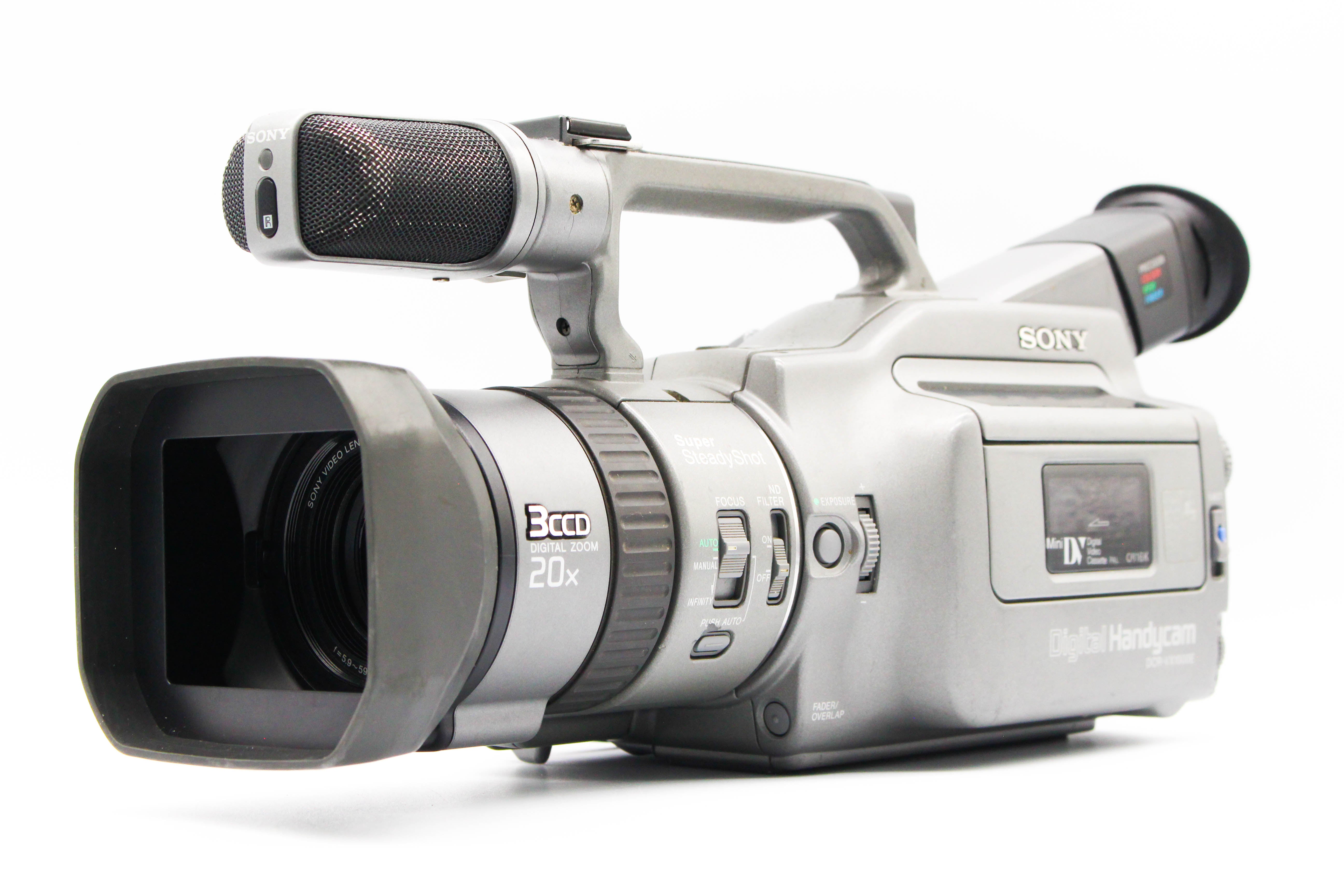 Sony DCR-VX1000E MiniDV Handycam Digital Video Camcorder Camera (Read Condition) - Tested Bundle