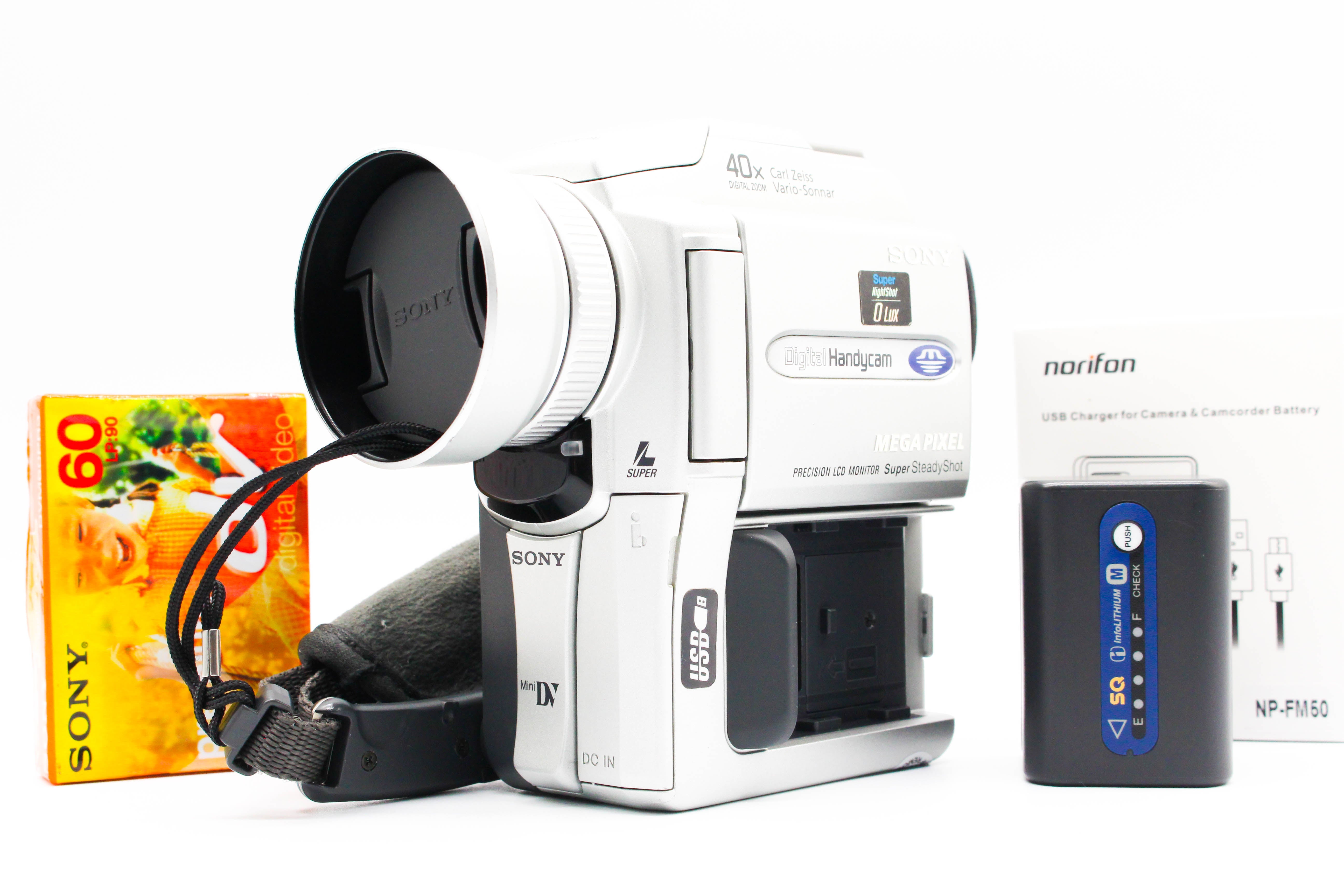 Sony DCR-PC110E MiniDV Handycam Digital Video Camera Camcorder