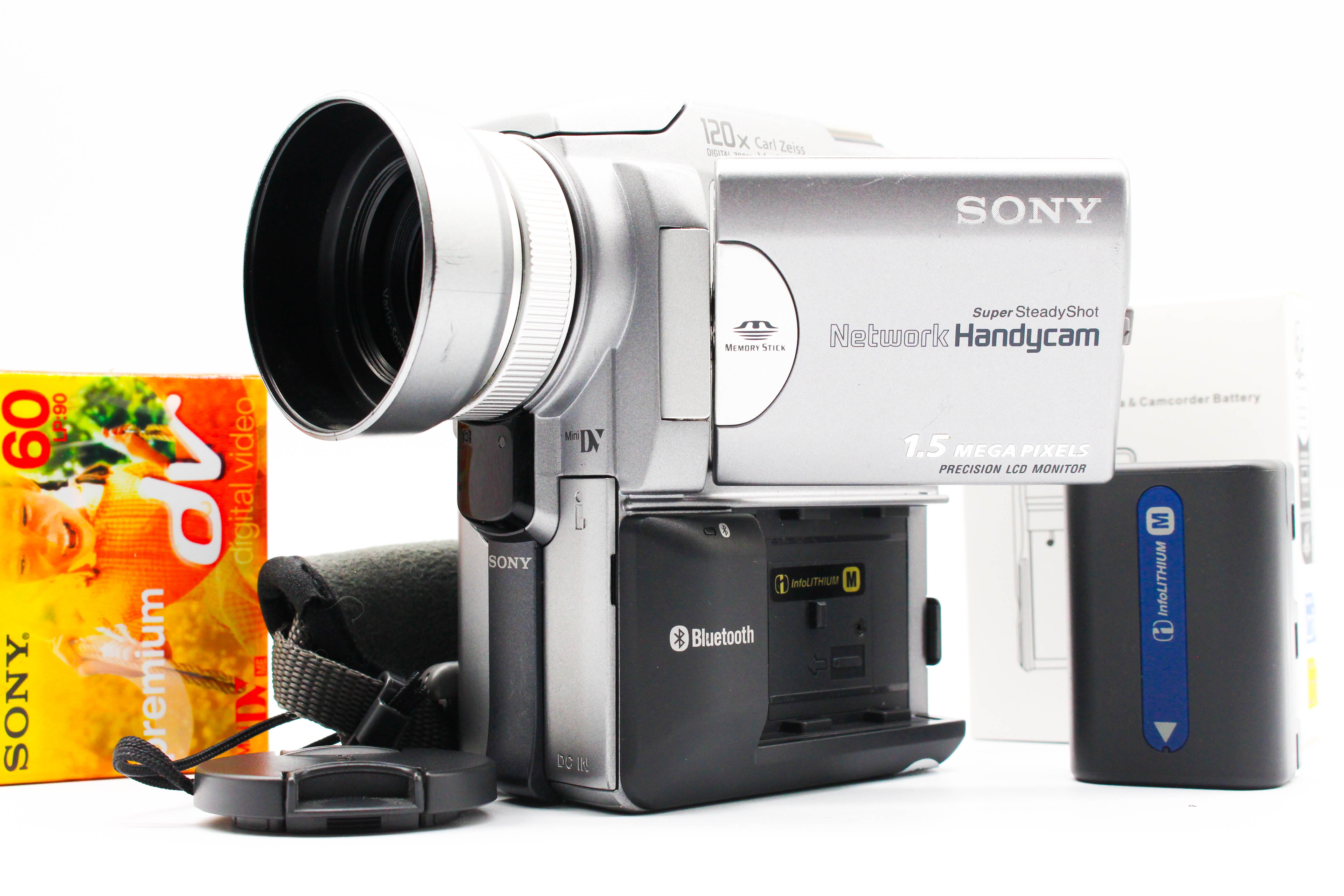 Sony DCR-PC120E MiniDV Handycam Digital Video Camera Camcorder - Tested Bundle Excellent