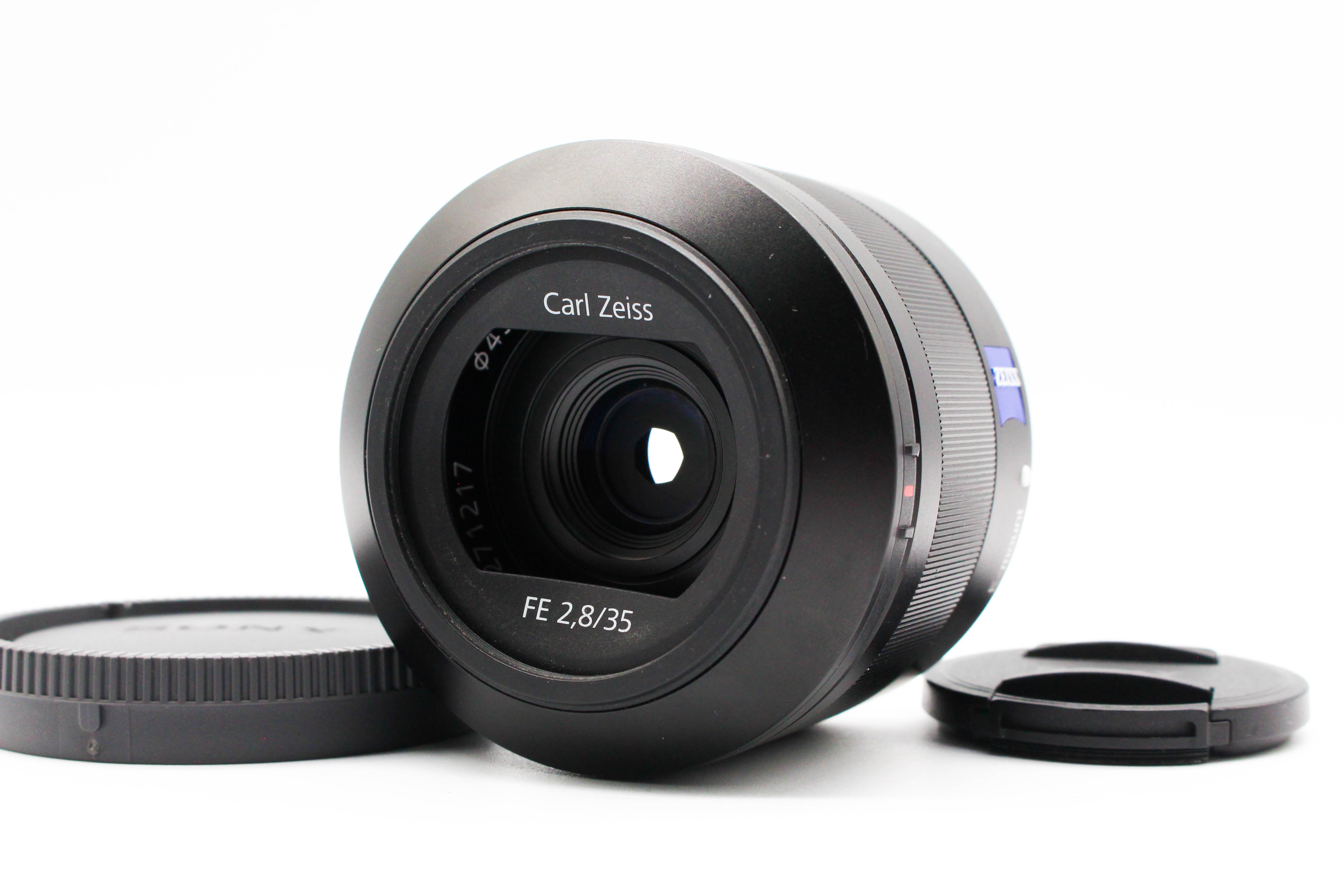 Sony 35mm f/2.8 SEL35F28Z Sonnar Carl Zeiss Lens E-Mount - Tested Set Excellent