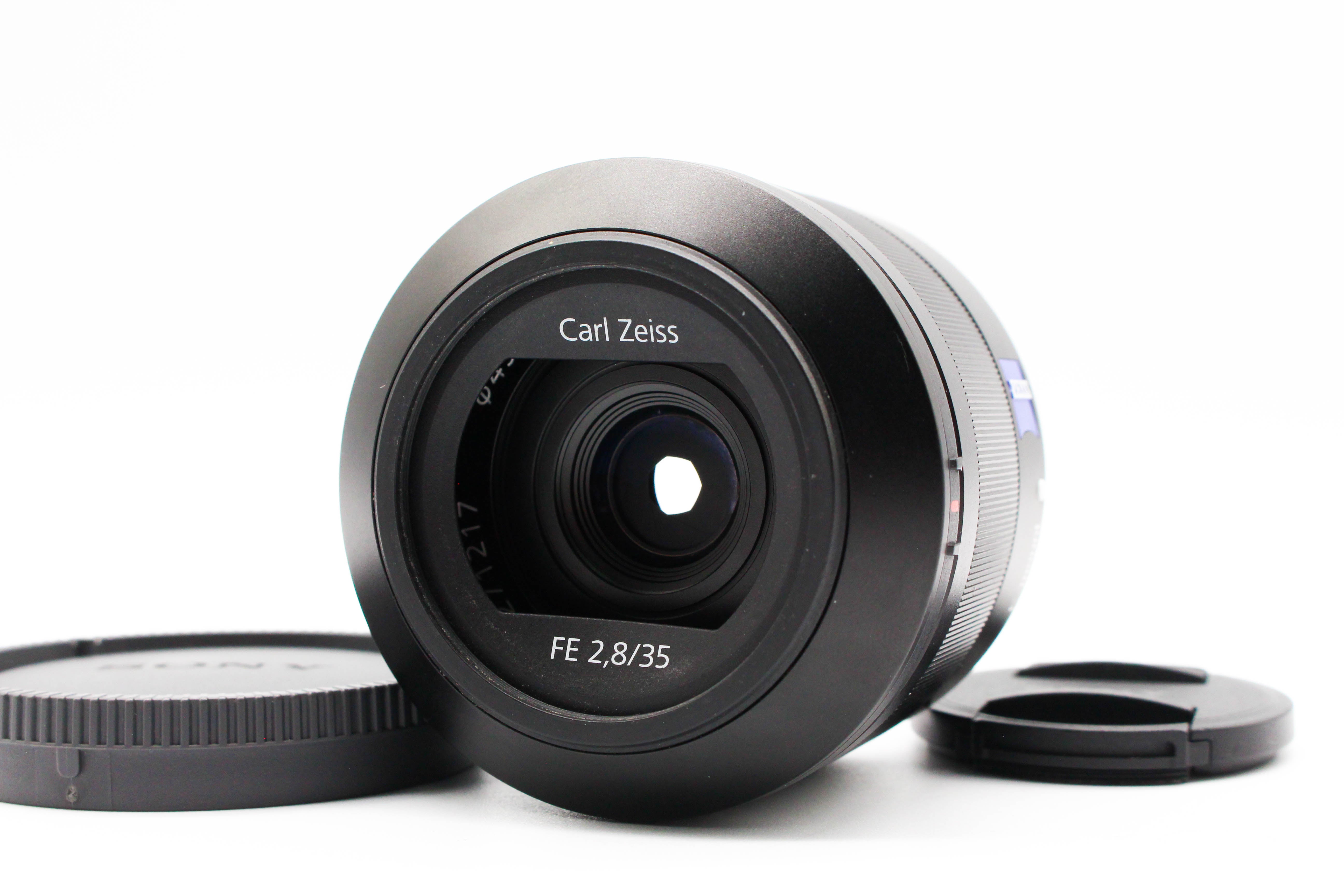 Sony 35mm f/2.8 SEL35F28Z Sonnar Carl Zeiss Lens E-Mount - Tested Set Excellent