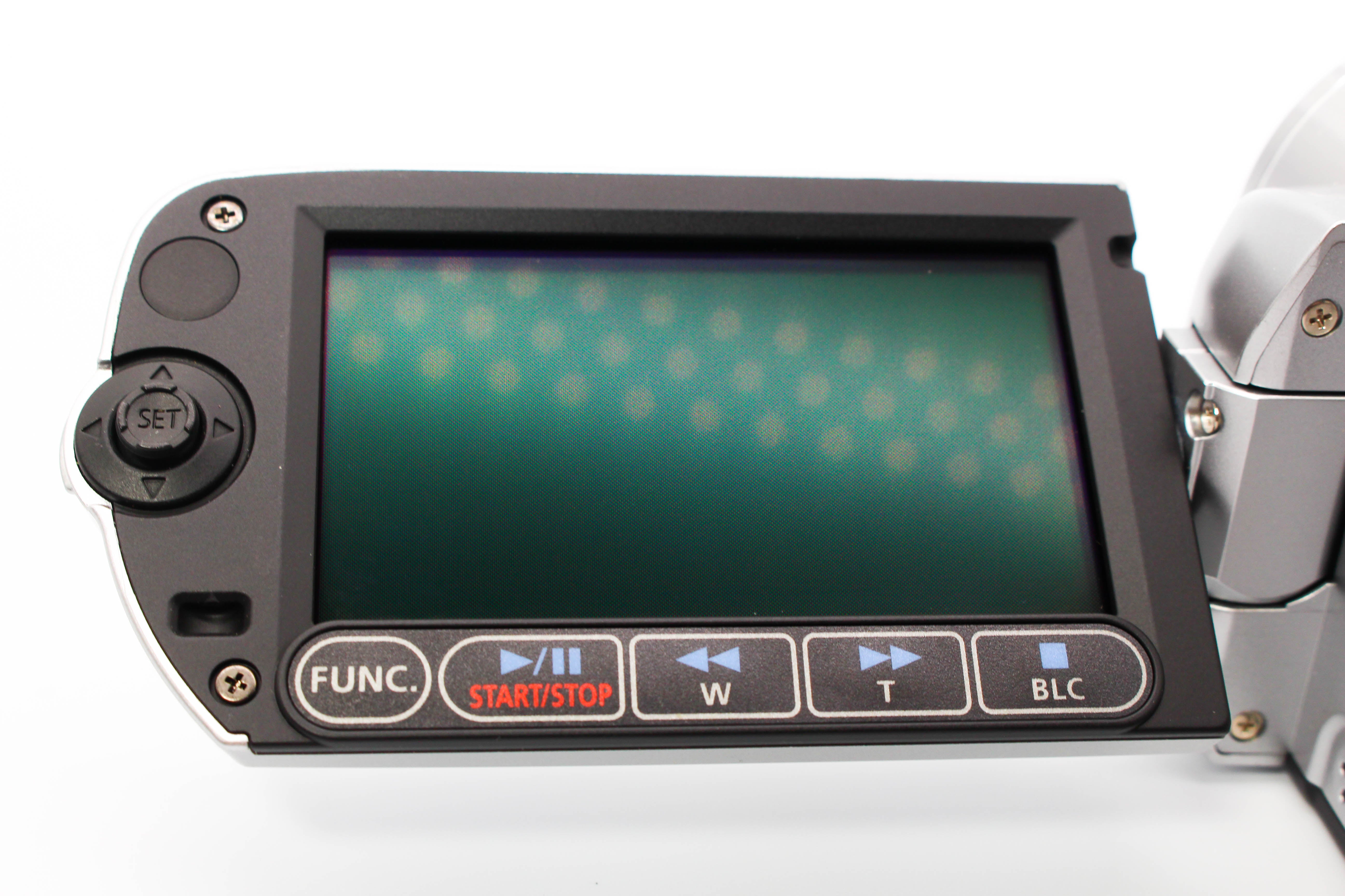 Canon FS100E HD SD Card Digital Video Camera Camcorder - Tested Bundle Good