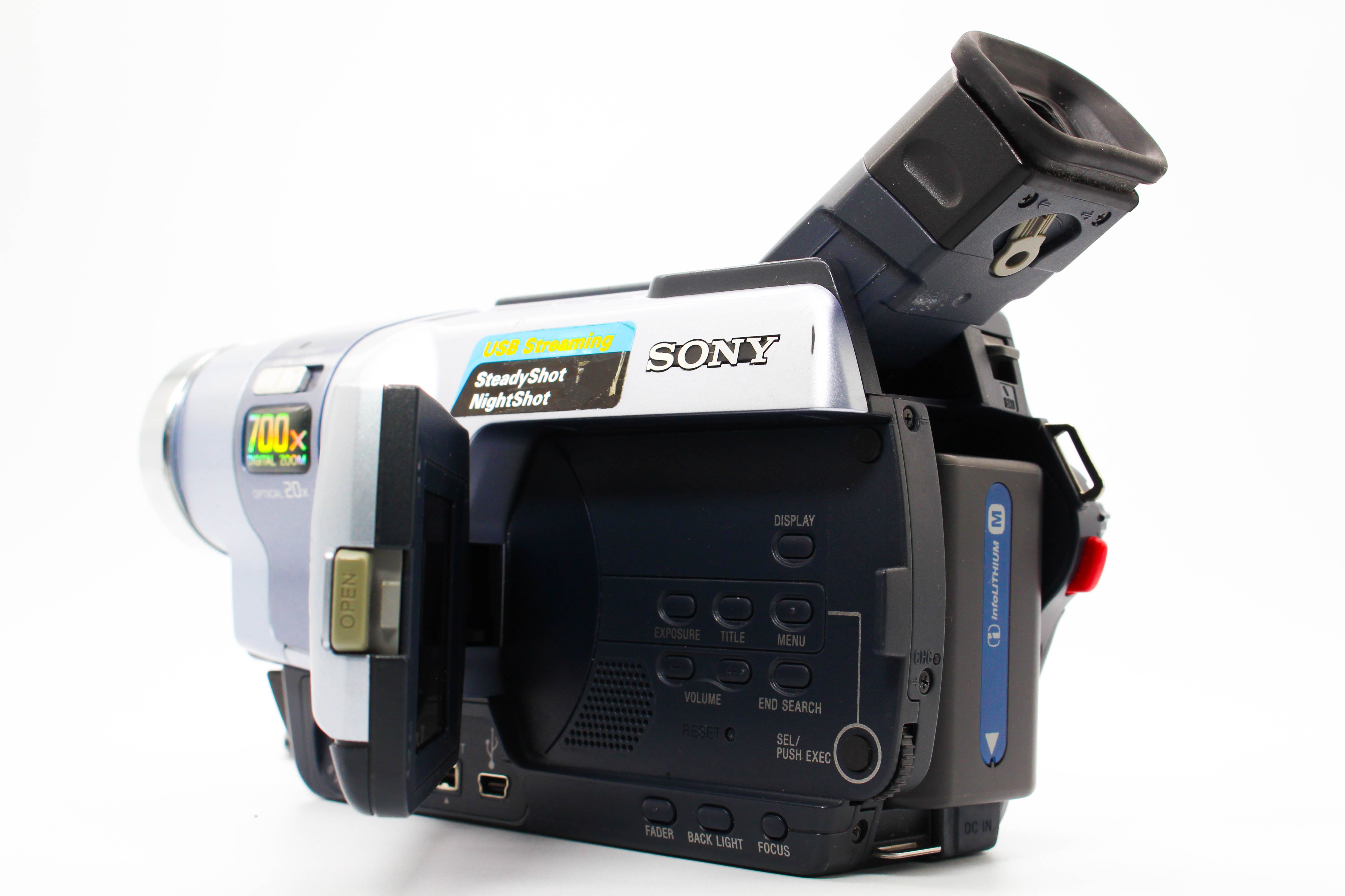 Sony DCR-TRV245E Digital8 Hi8 Video8 Handycam Tape Digital Video Camcorder - Tested Bundle