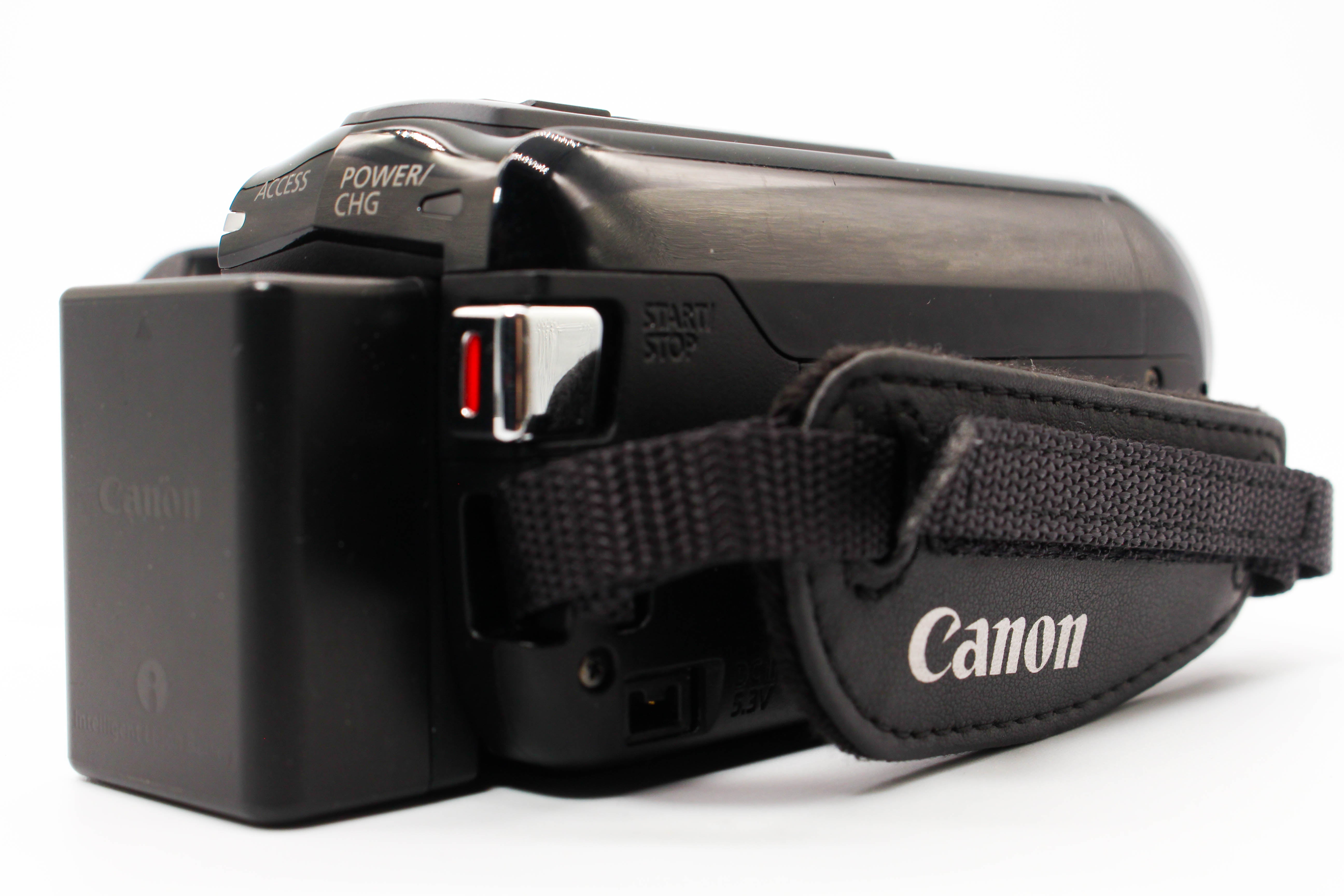 Canon Legria HF R56 HD SD Card Digital Video Camera Camcorder - Tested Bundle Excellent