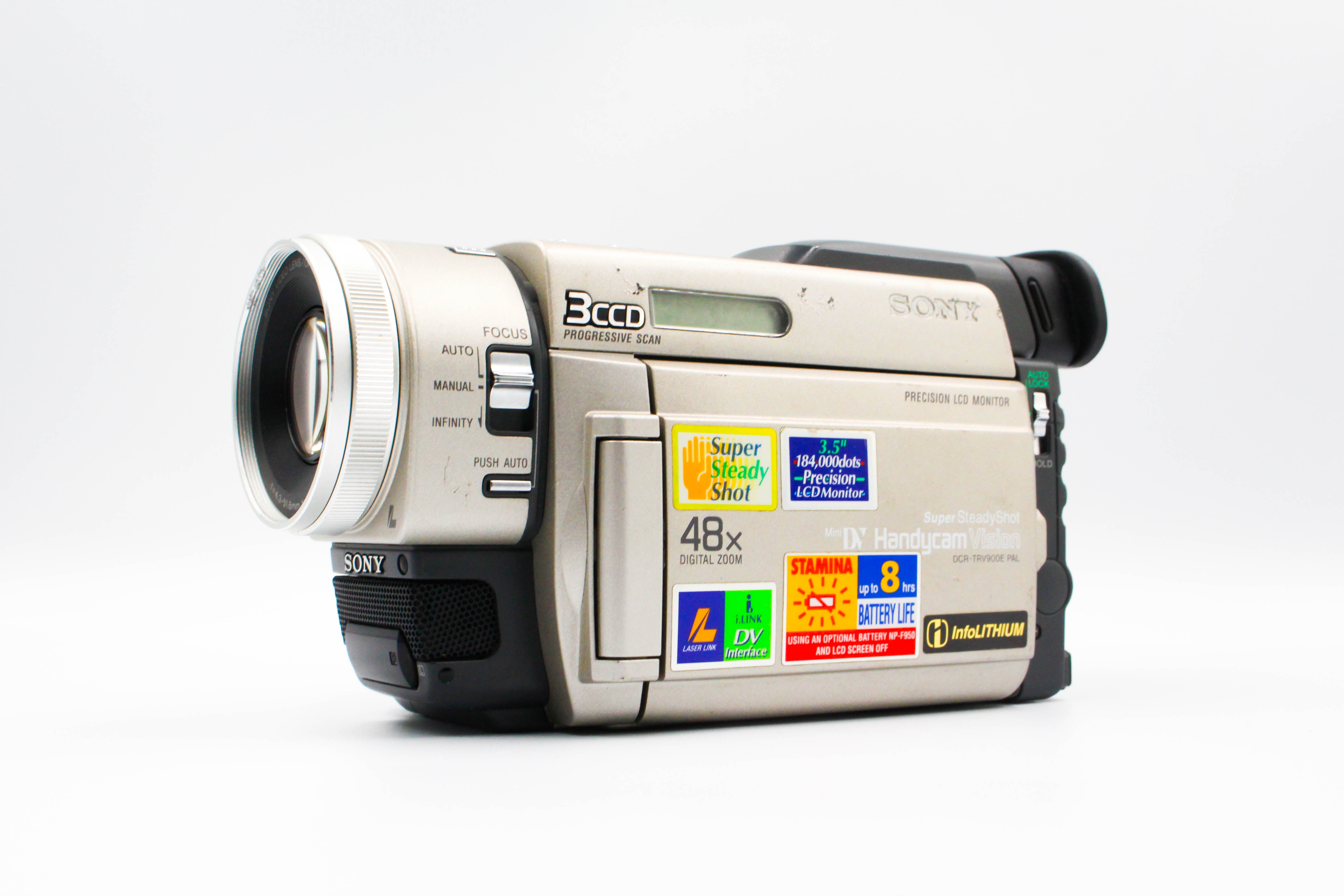 Sony DCR-TRV900E MiniDV Handycam Digital Camera Camcorder (For Parts) - Tested Bundle