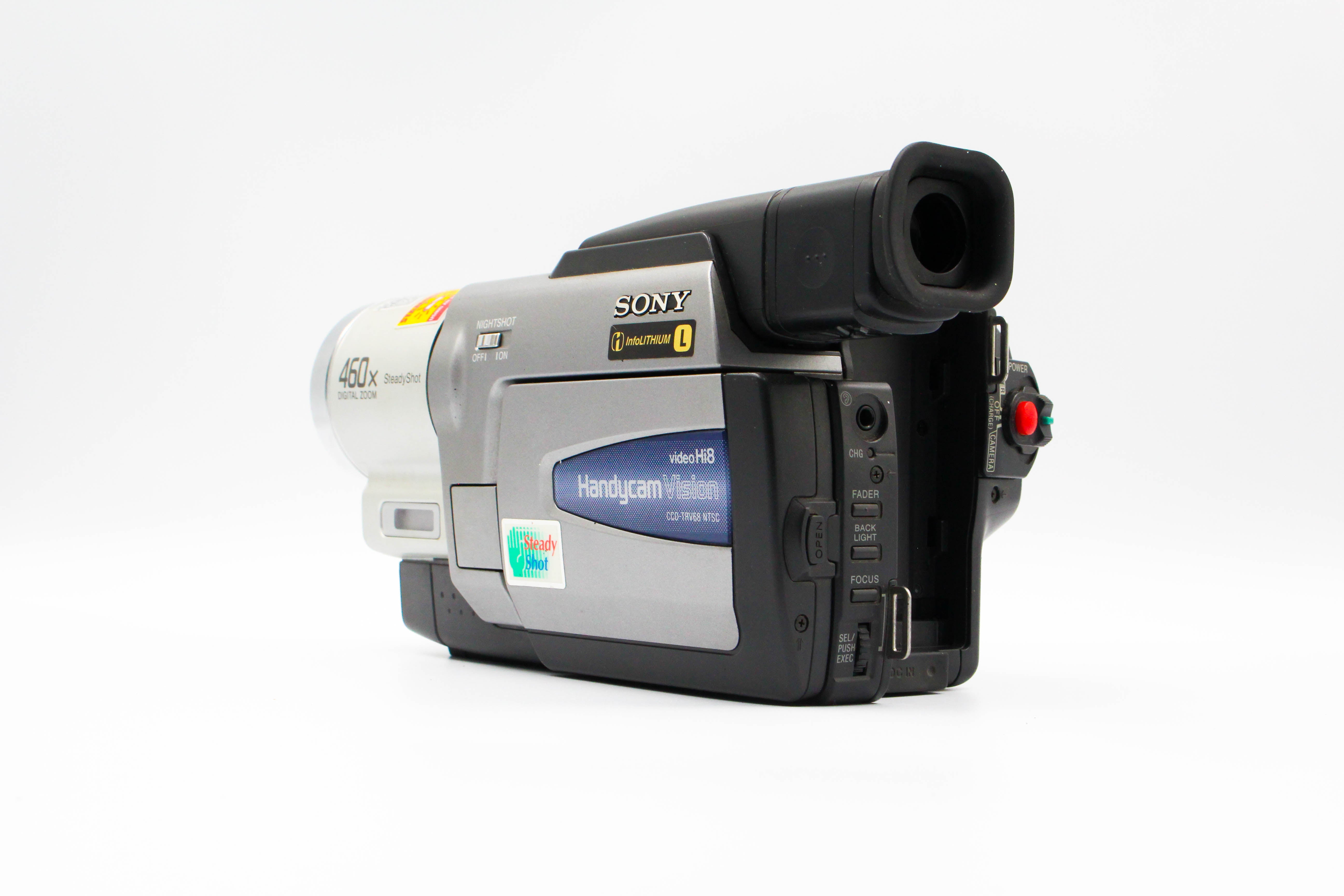 Sony CCD-TRV68 NTSC Hi8 Video8 Video Camera Camcorder Handycam- Tested Bundle Excellent