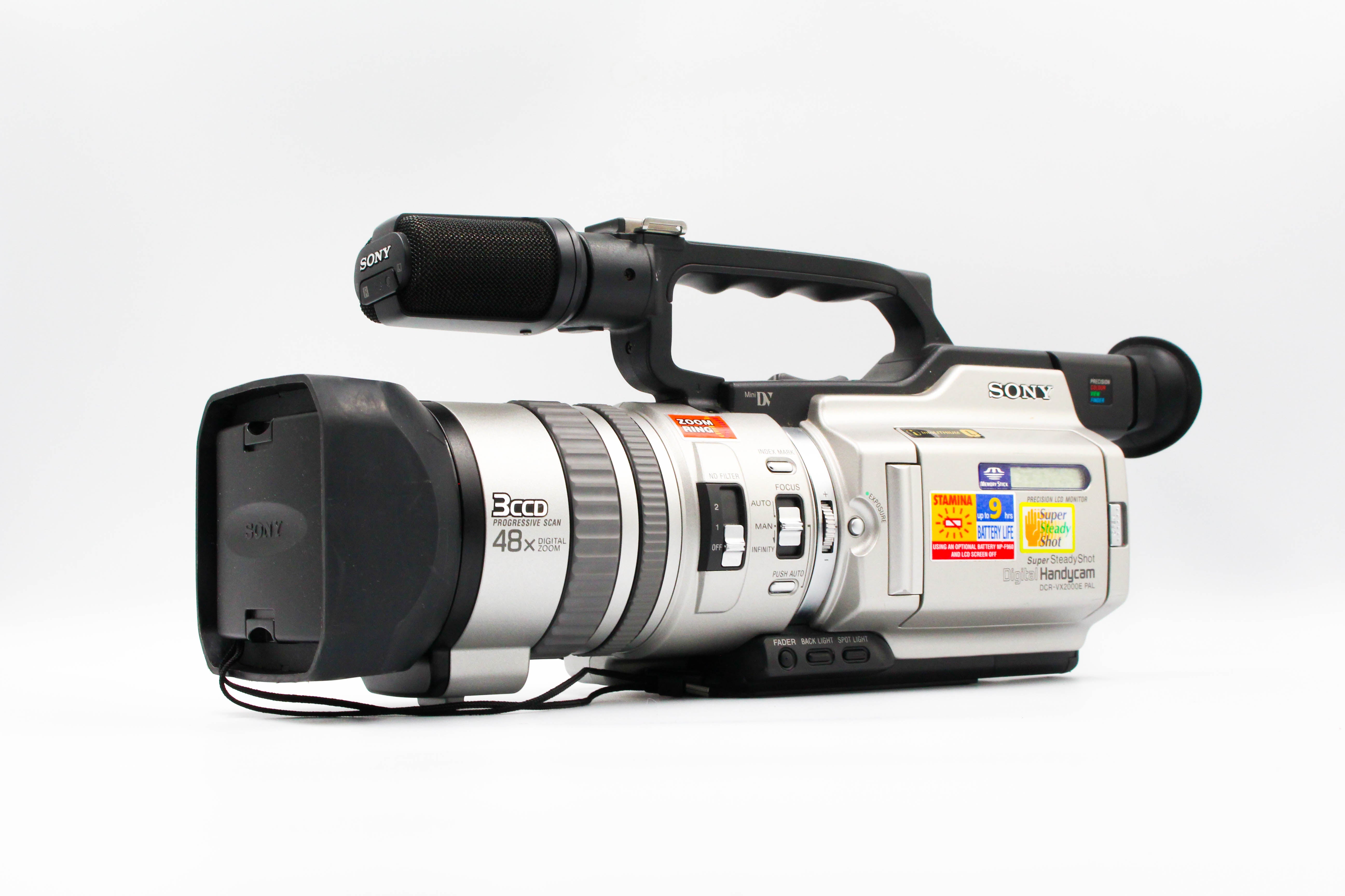 Sony DCR-VX2000E MiniDV Digital Video Camera Camcorder