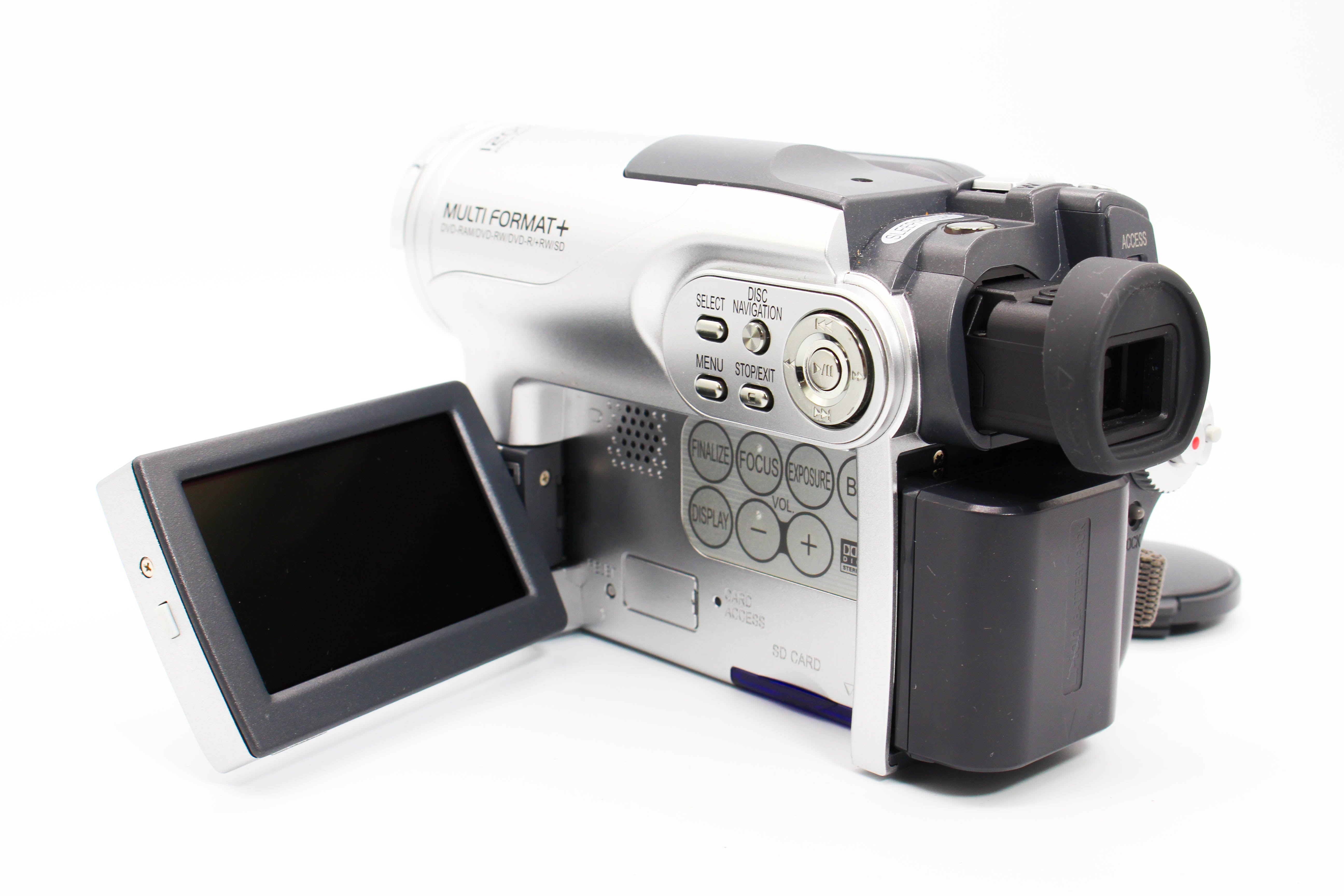 Hitachi BZ-BX35E DVD Retro Video Handycam Camcorder Camera - Tested Bundle Excellent