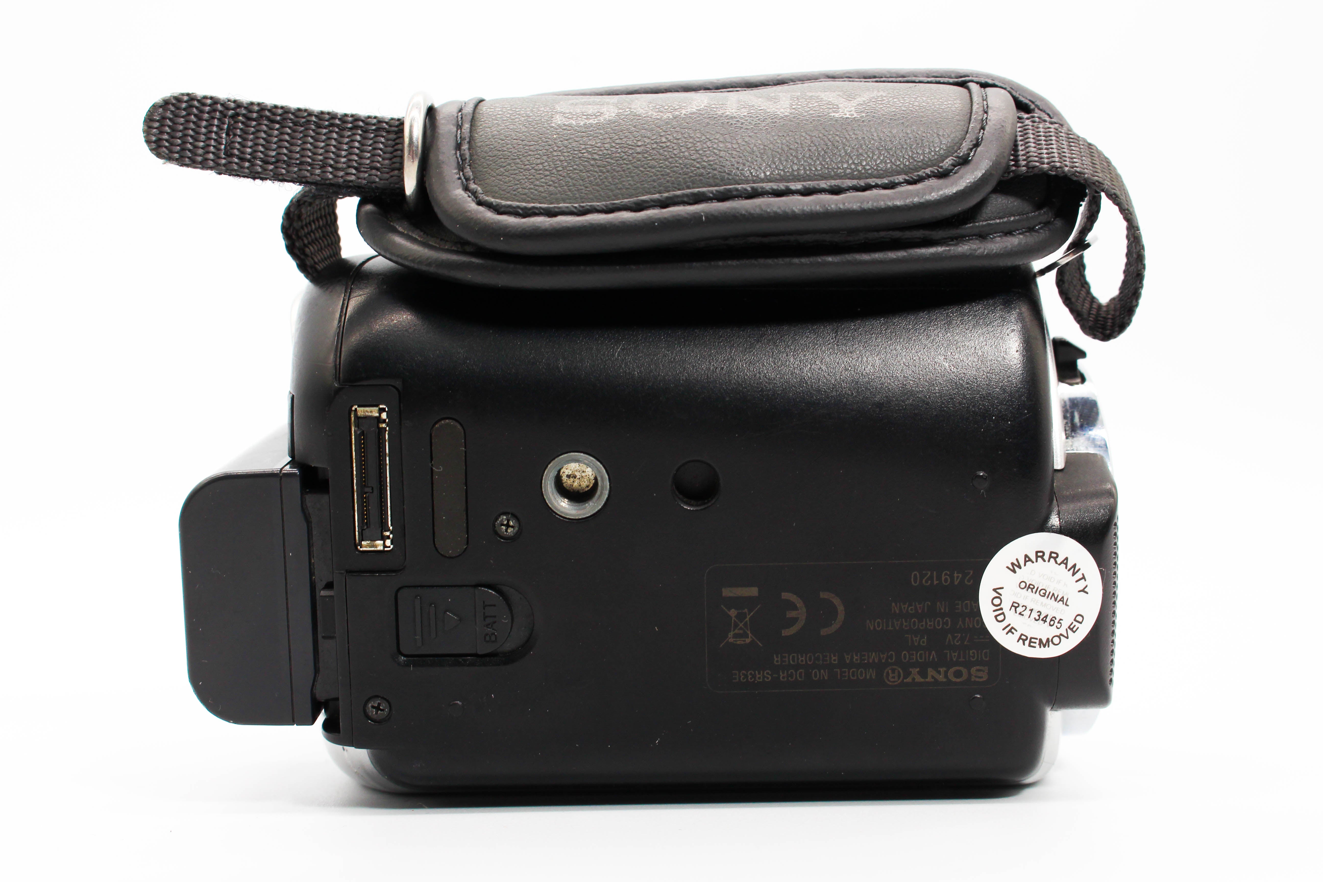 Sony DCR-SR33E HDD HD Digital Video Handycam Camcorder Camera - Tested Bundle