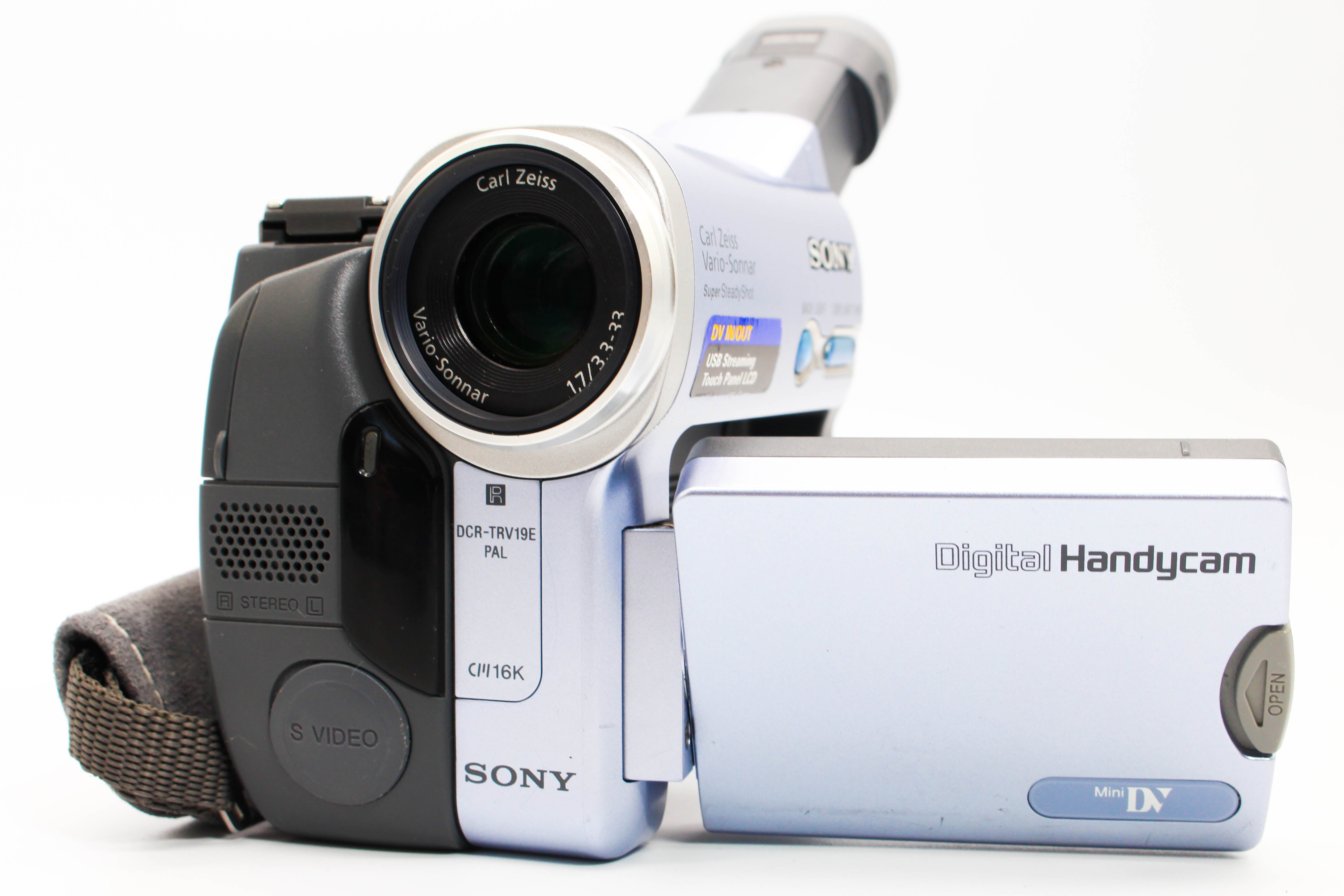 Sony DCR-TRV19E MiniDV Video Handycam Camcorder Camera (Read) - Tested Bundle Excellent